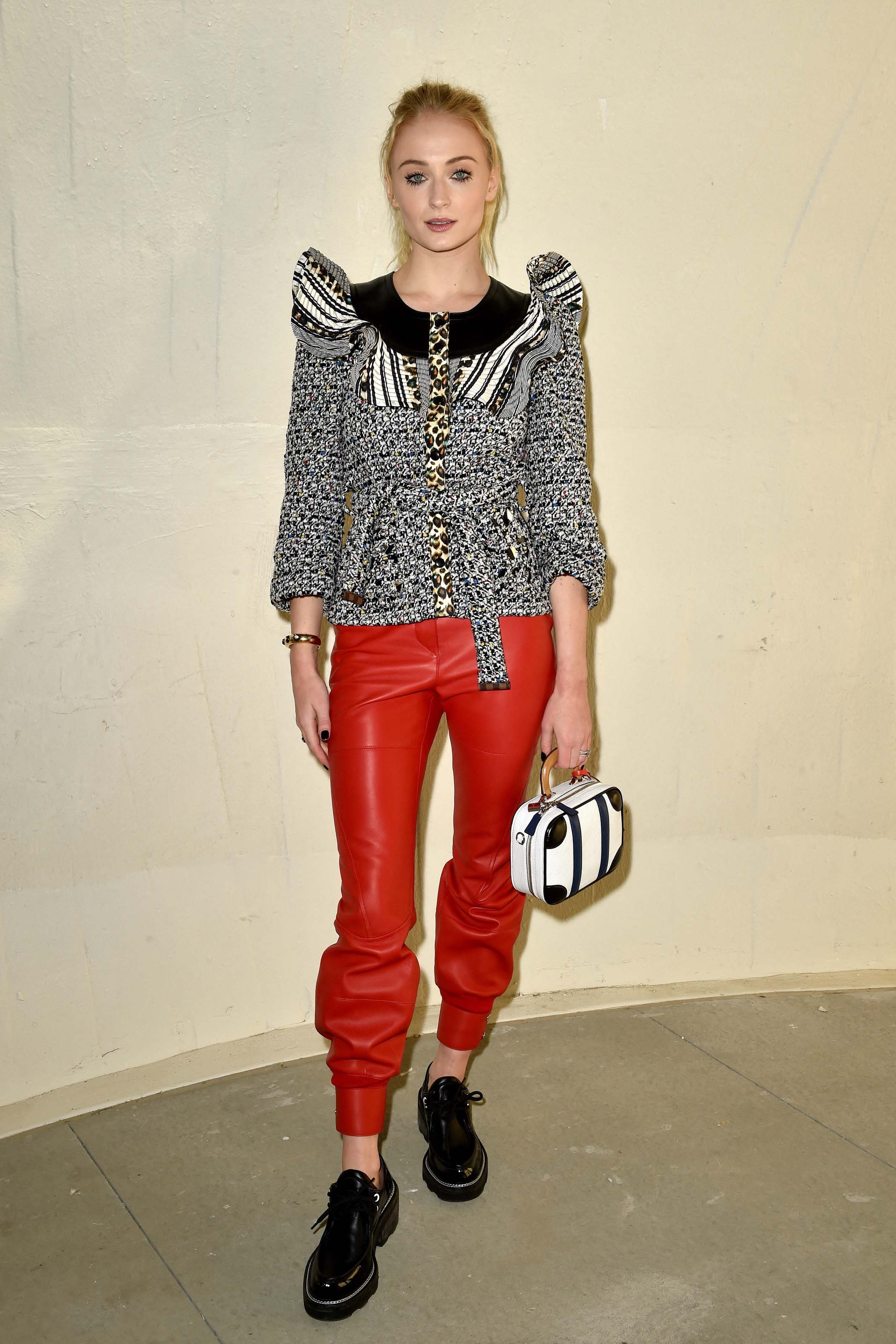 Sophie Turner attends Louis Vuitton Cruise 2020 Fashion Show