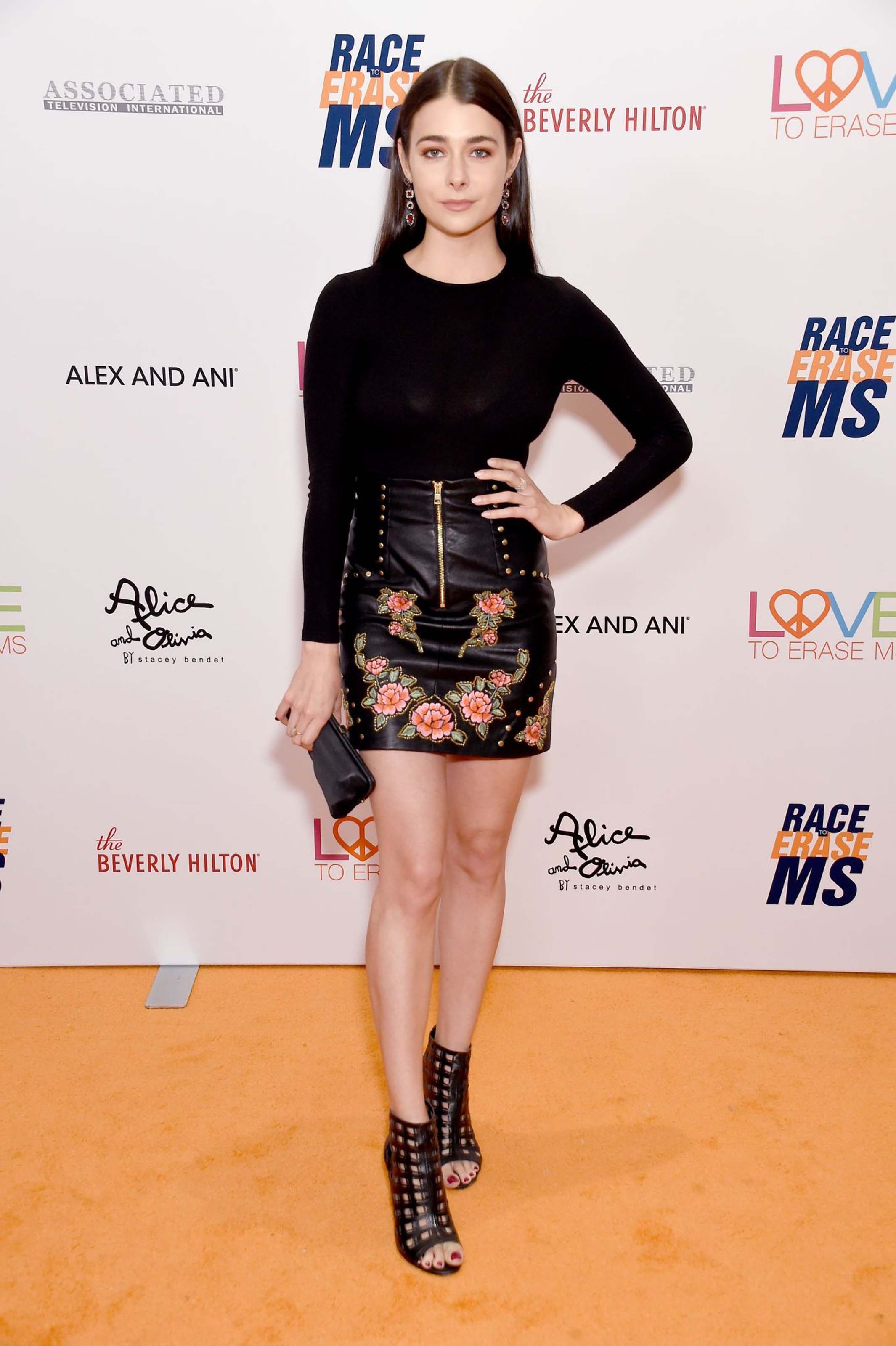 Allison Paige attends 26th Annual Race to Erase MS Gala