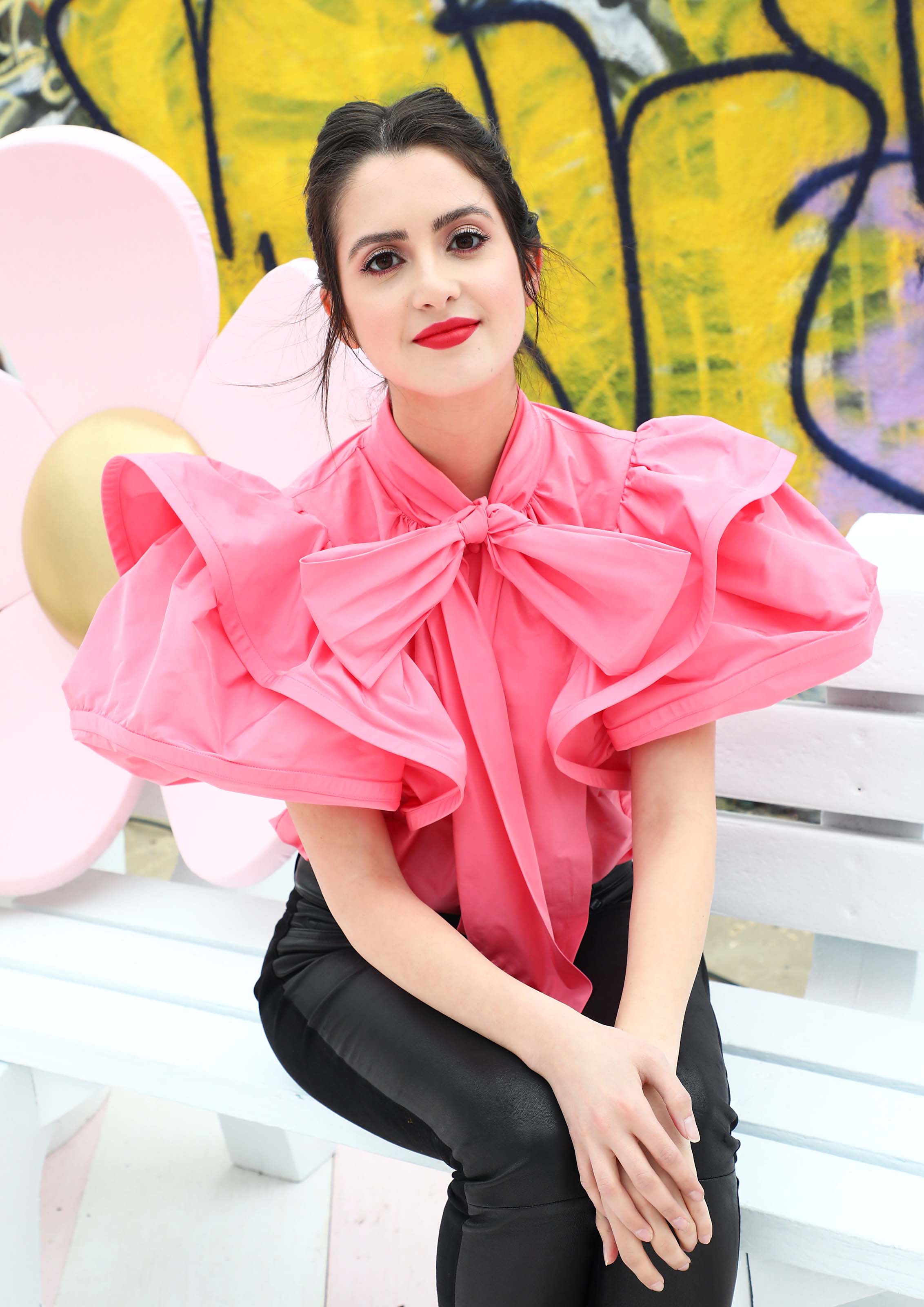 Laura Marano attends Marc Jacobs Daisy Love Eau So Sweet Fragrance Pop-Up Event