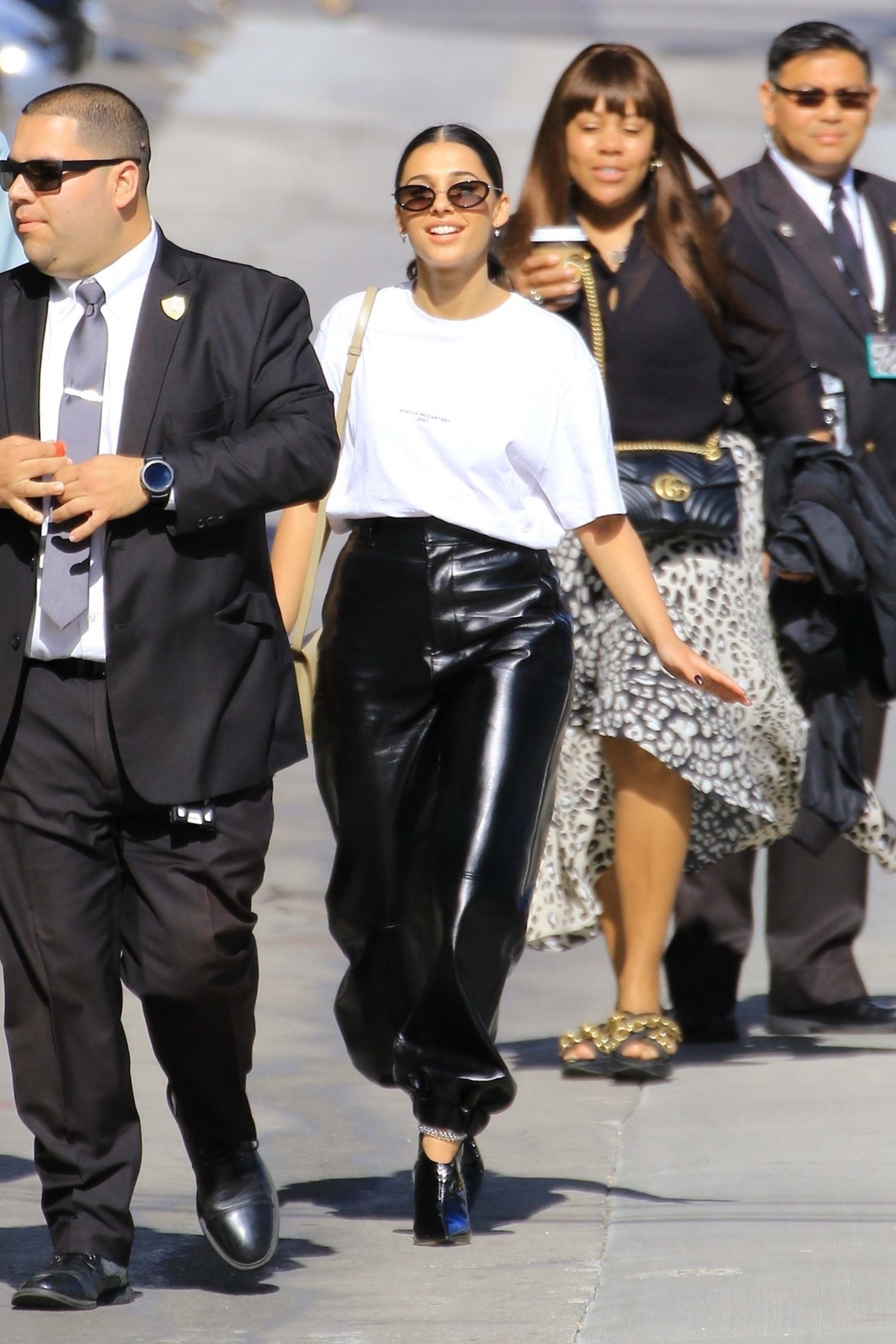 Naomi Scott visits Jimmy Kimmel Live