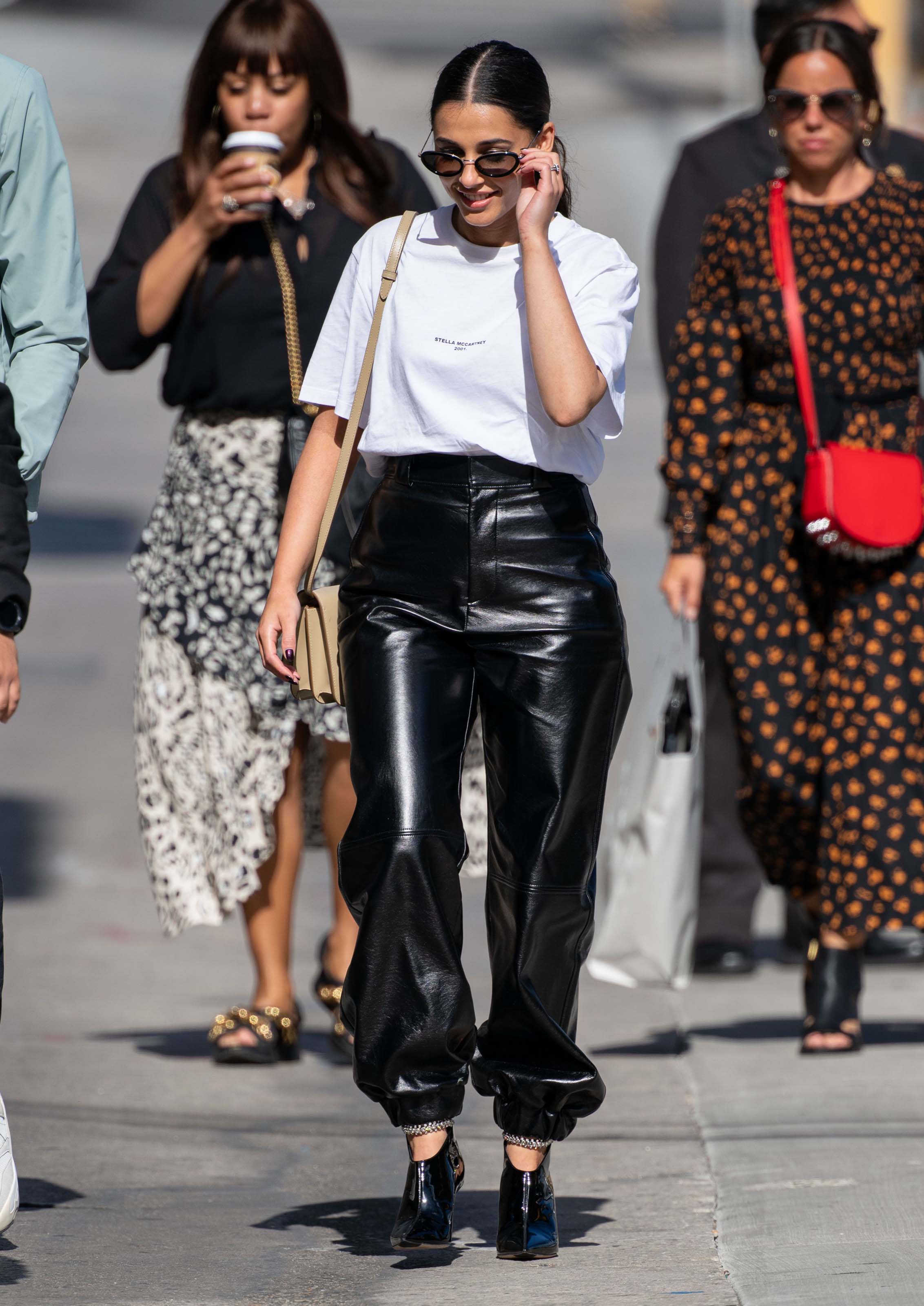 Naomi Scott visits Jimmy Kimmel Live