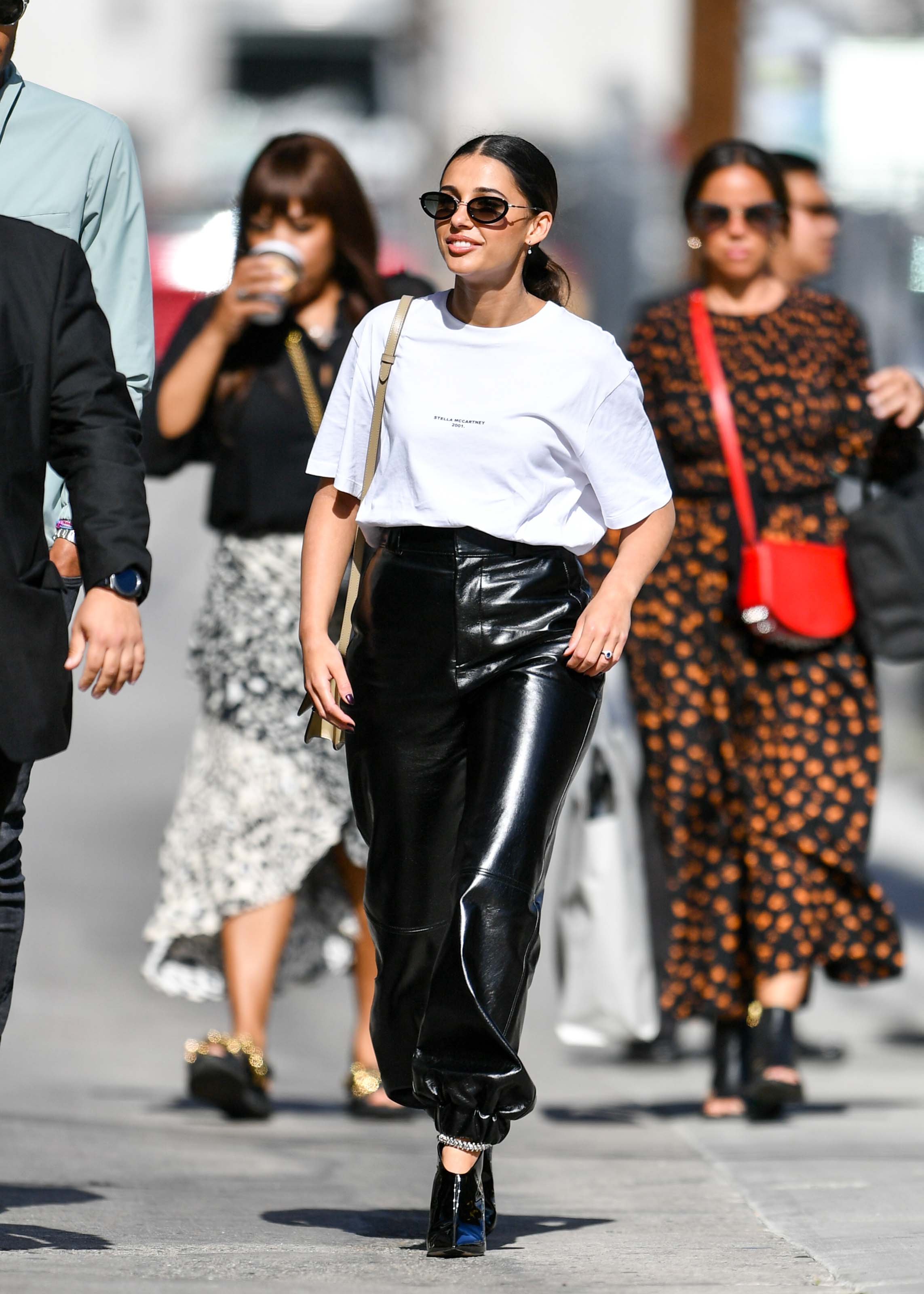 Naomi Scott visits Jimmy Kimmel Live