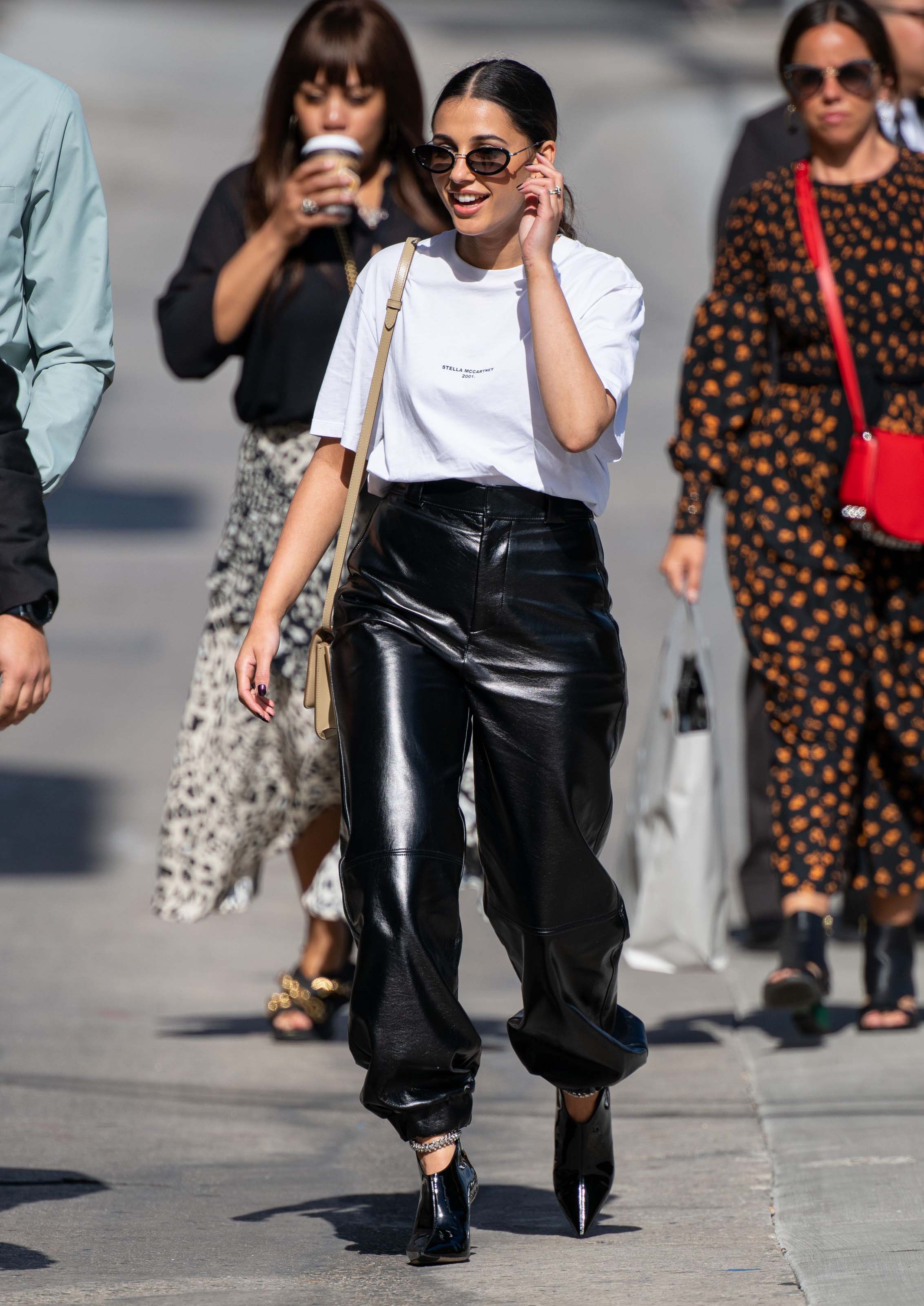 Naomi Scott visits Jimmy Kimmel Live