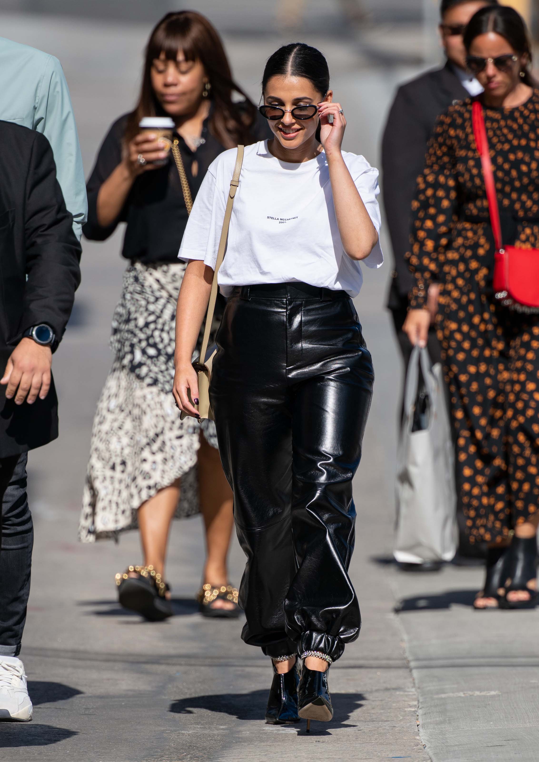 Naomi Scott visits Jimmy Kimmel Live