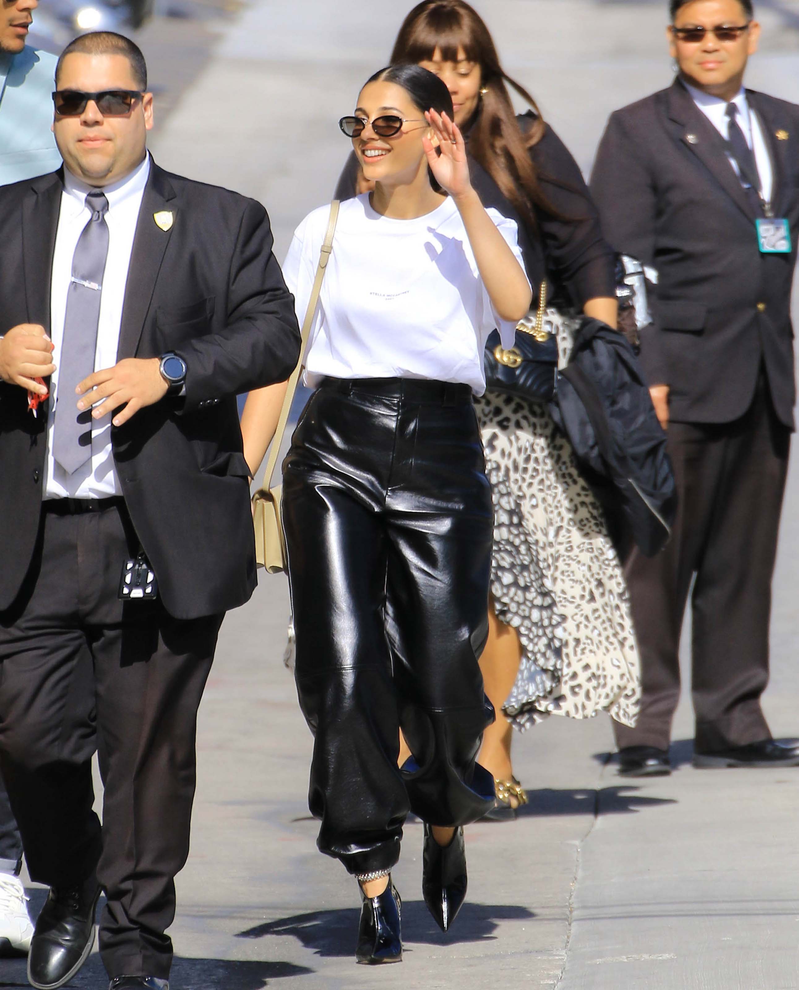 Naomi Scott visits Jimmy Kimmel Live