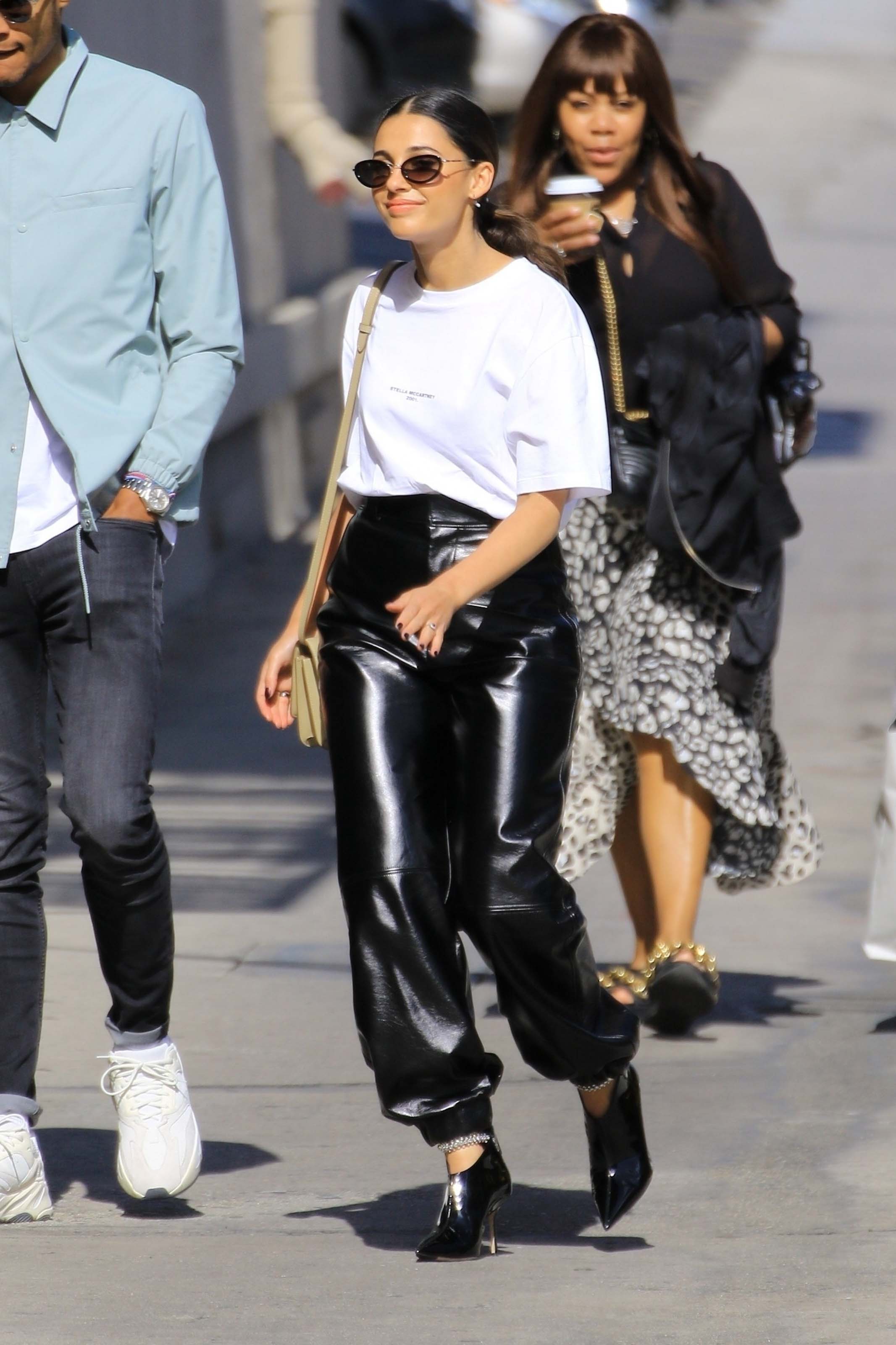 Naomi Scott visits Jimmy Kimmel Live