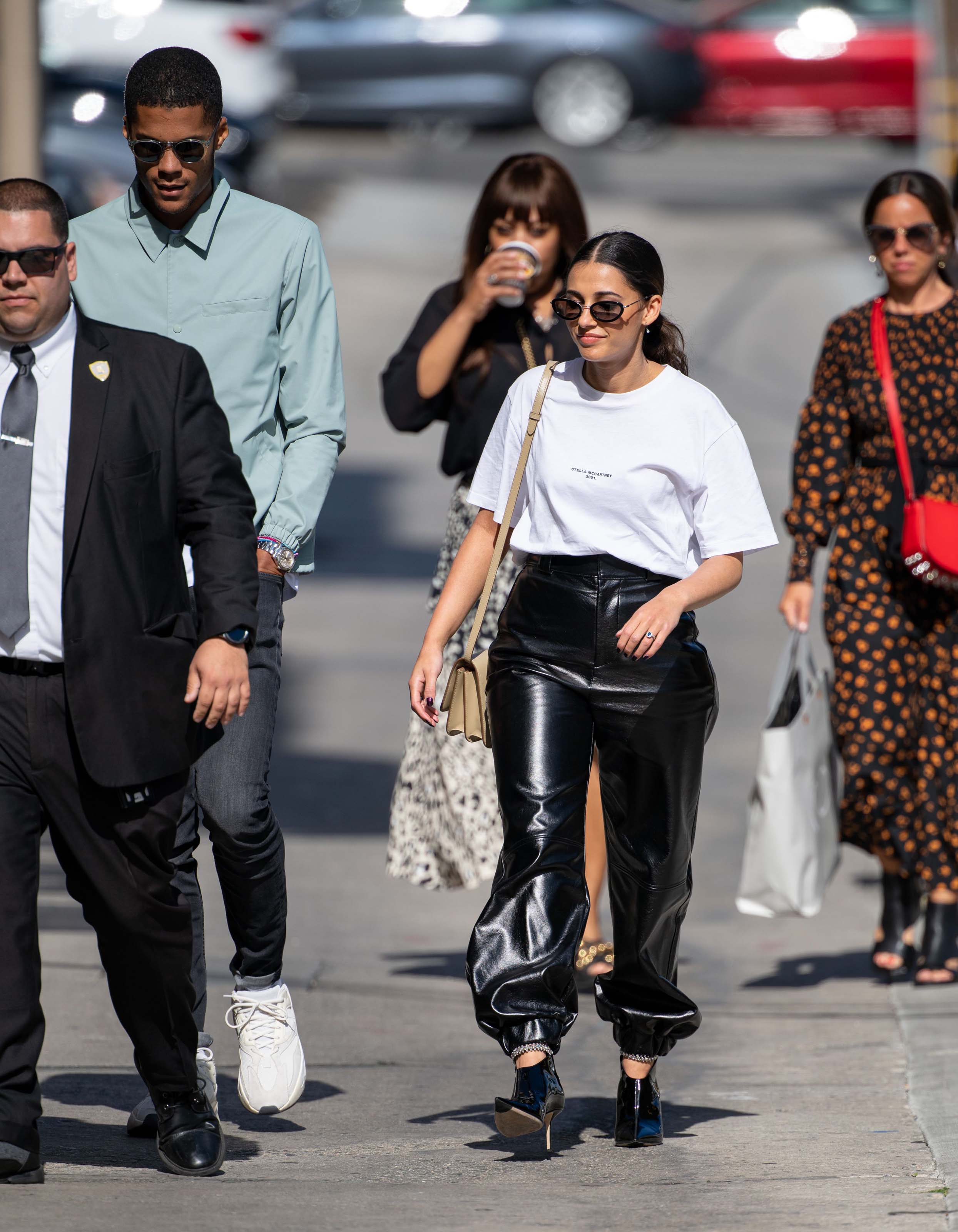 Naomi Scott visits Jimmy Kimmel Live