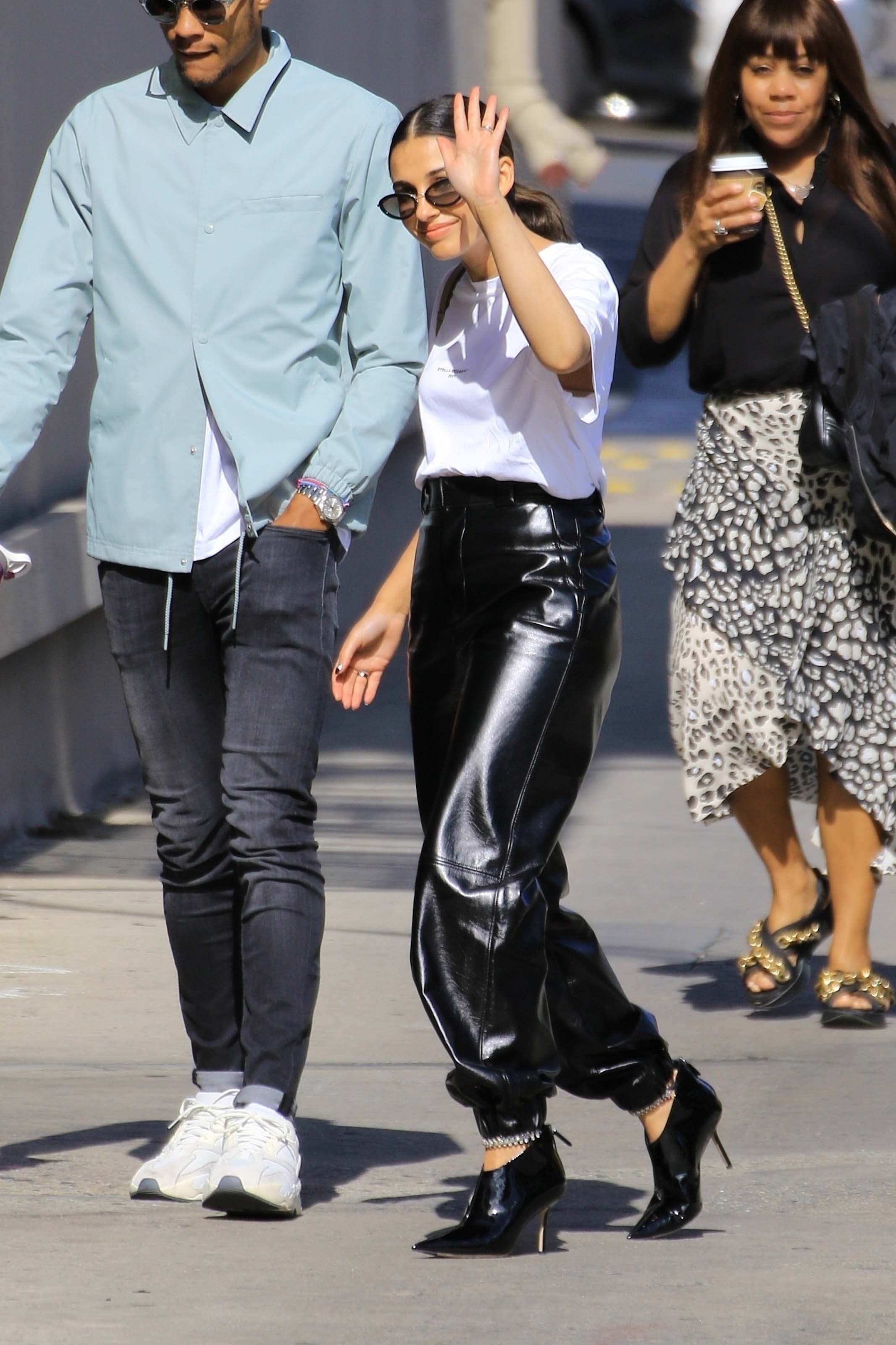 Naomi Scott visits Jimmy Kimmel Live