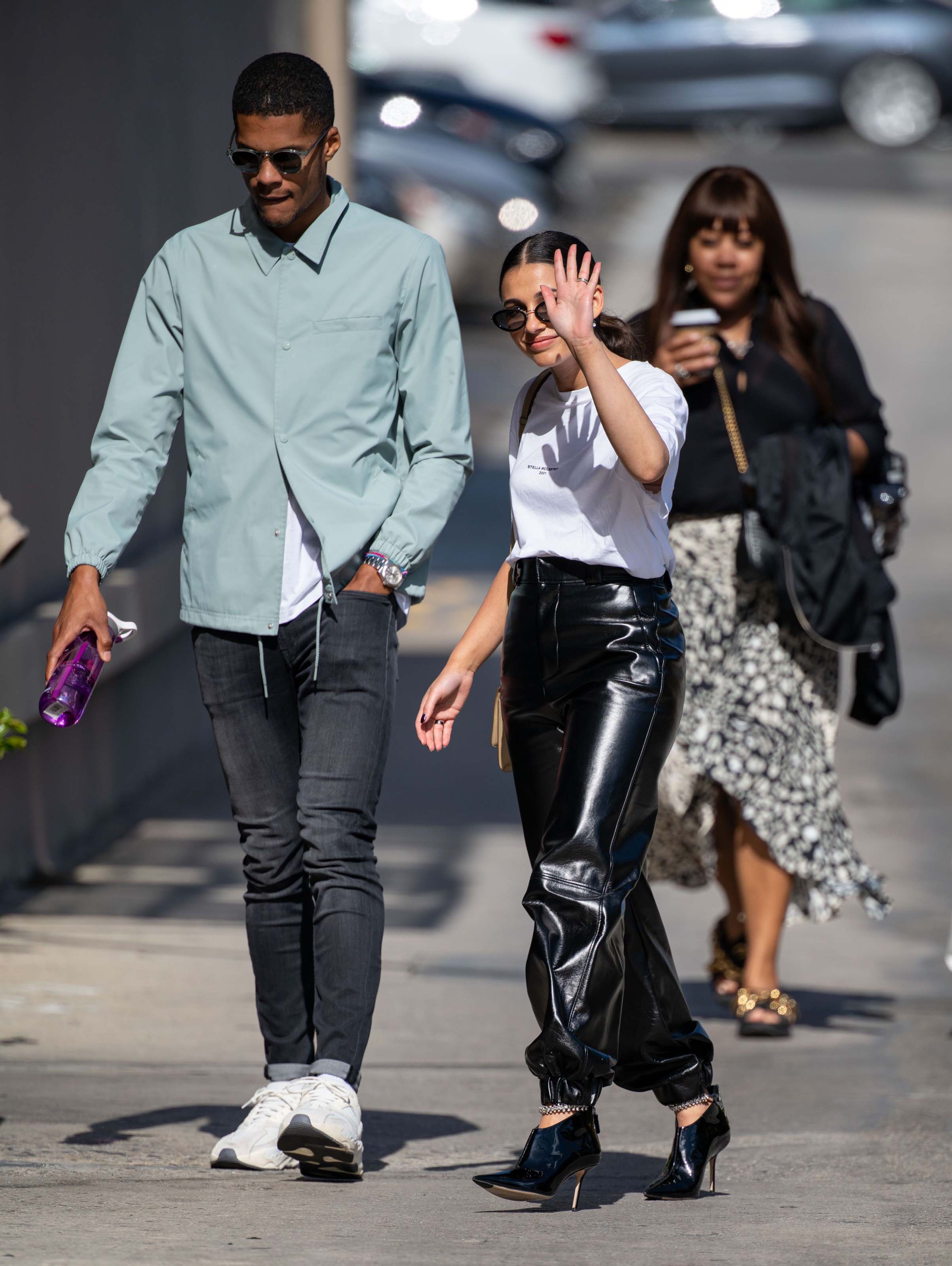 Naomi Scott visits Jimmy Kimmel Live