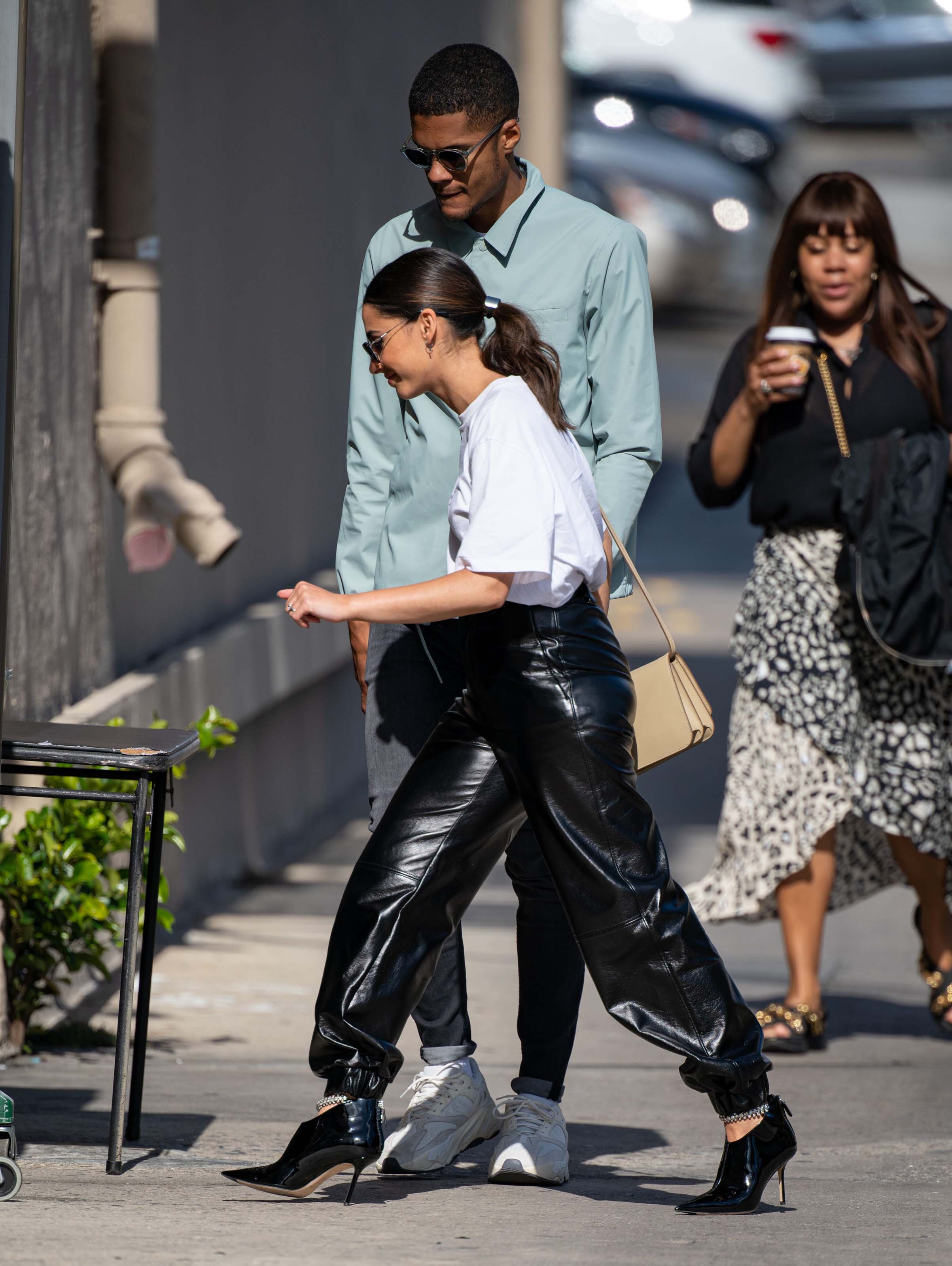 Naomi Scott visits Jimmy Kimmel Live