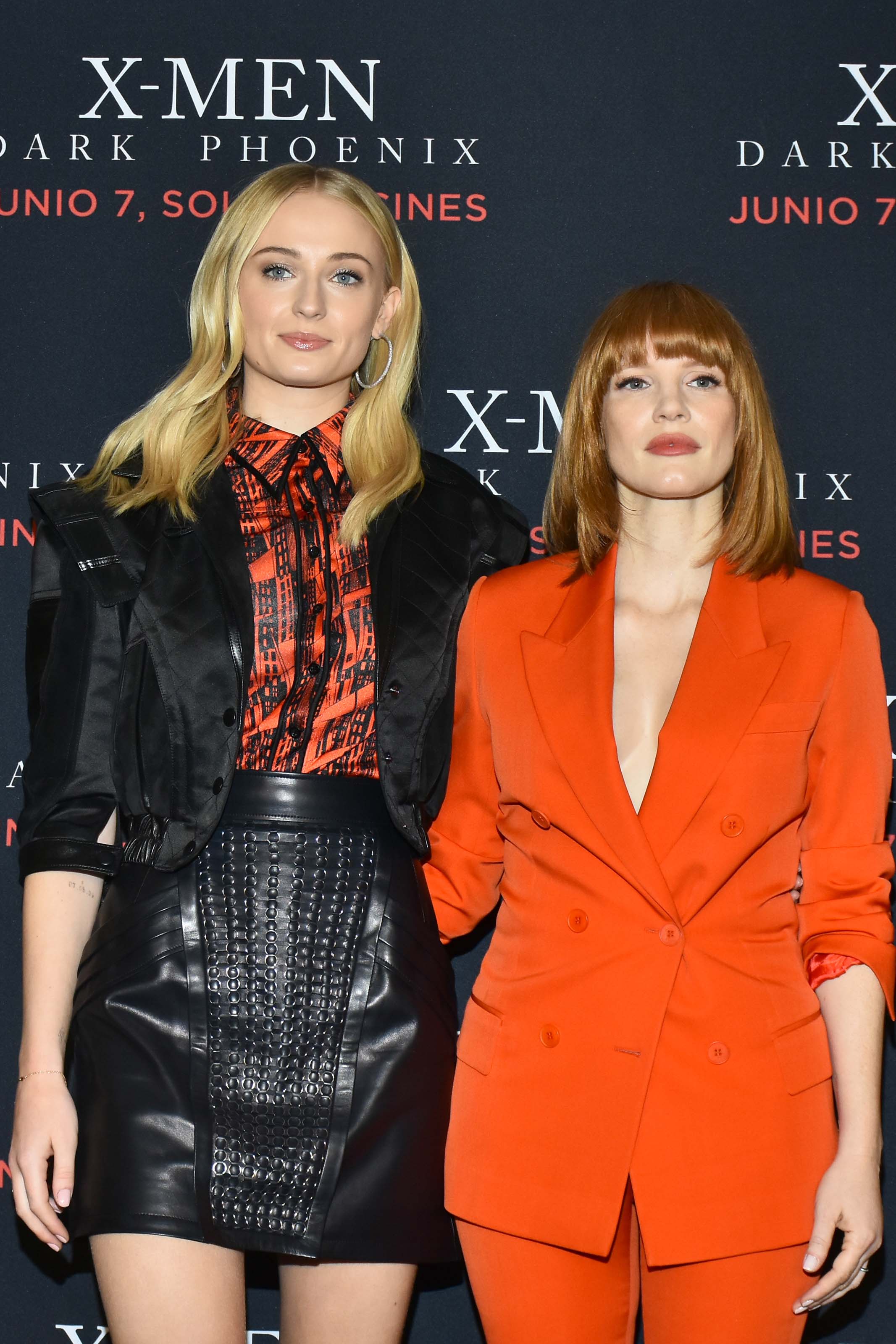 Sophie Turner attends X-Men Dark Phoenix Film