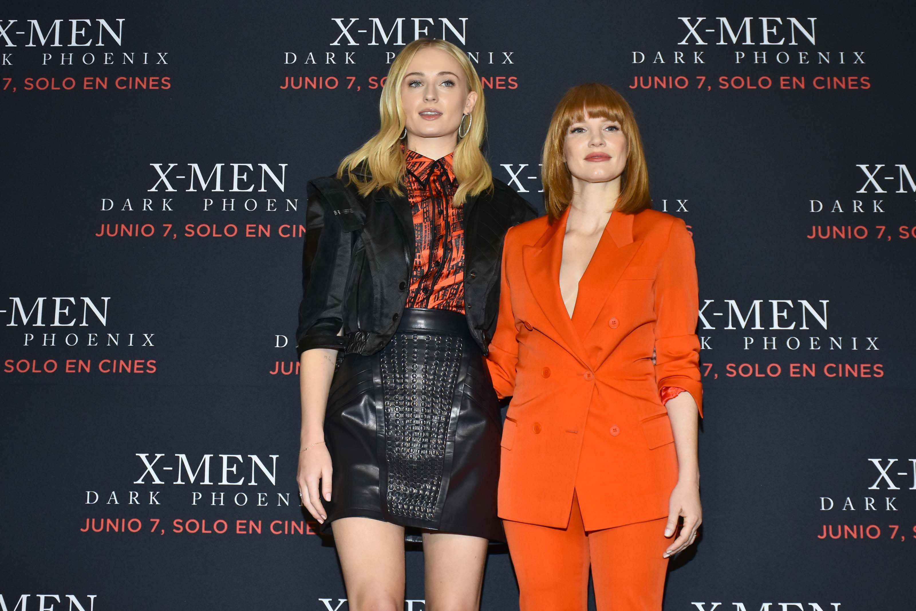 Sophie Turner attends X-Men Dark Phoenix Film