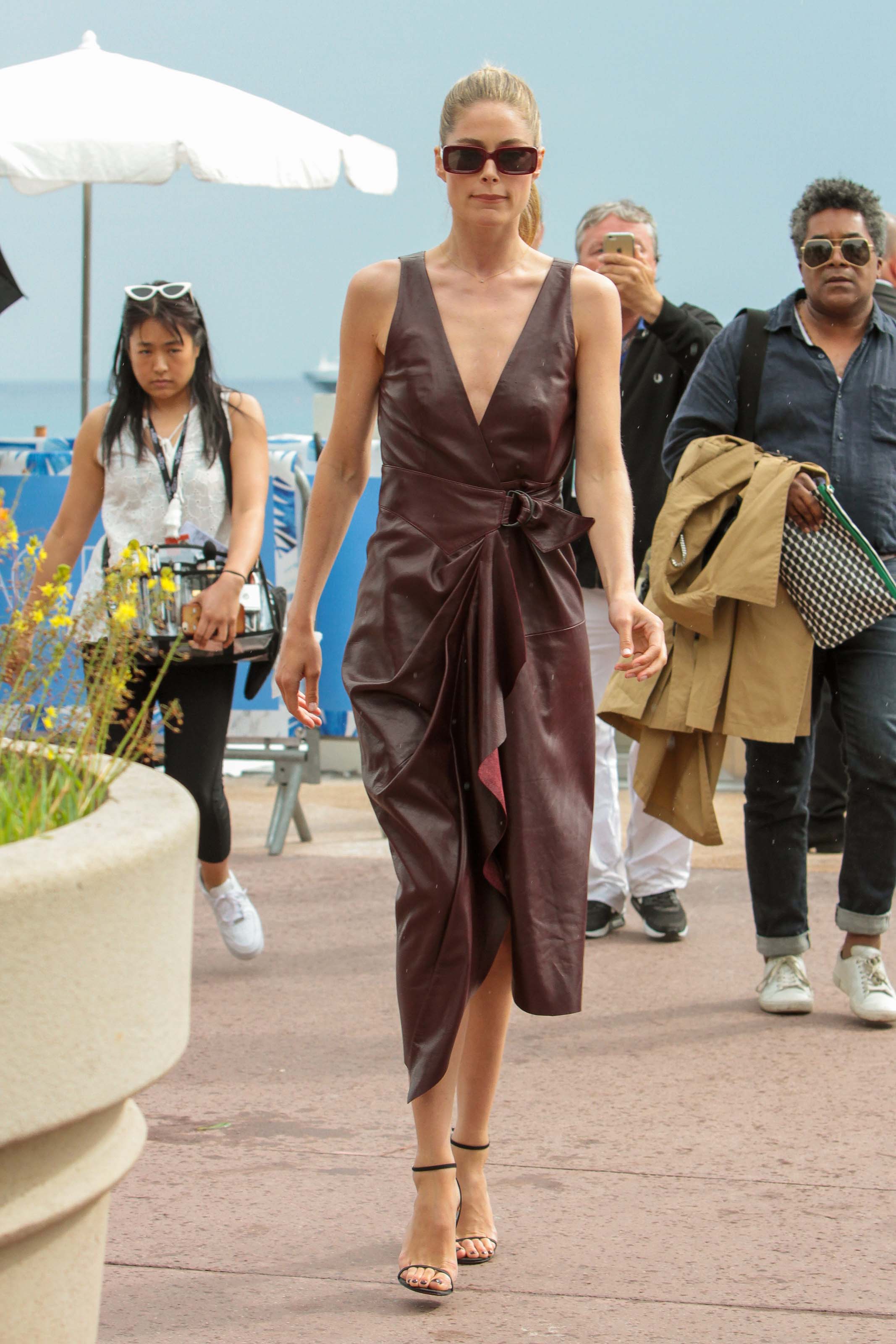 Doutzen Kroes out in Cannes