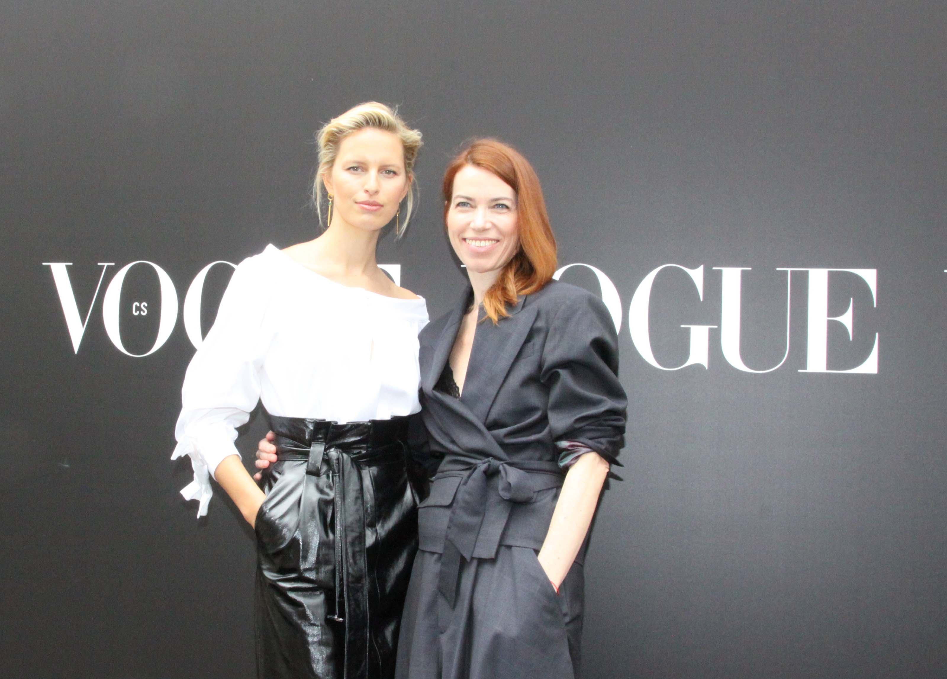 Karolina Kurkova attends VOGUE LIVE