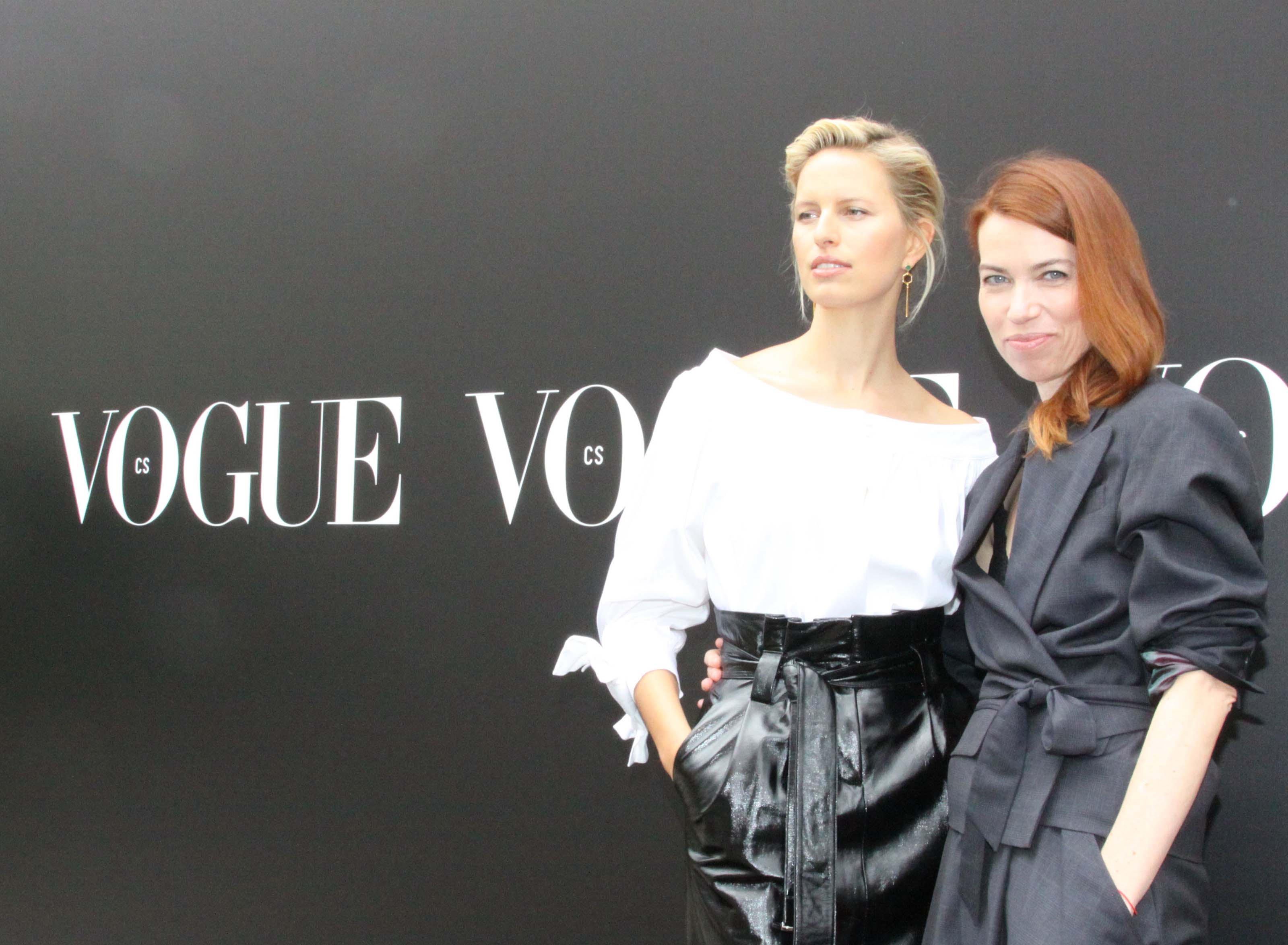 Karolina Kurkova attends VOGUE LIVE