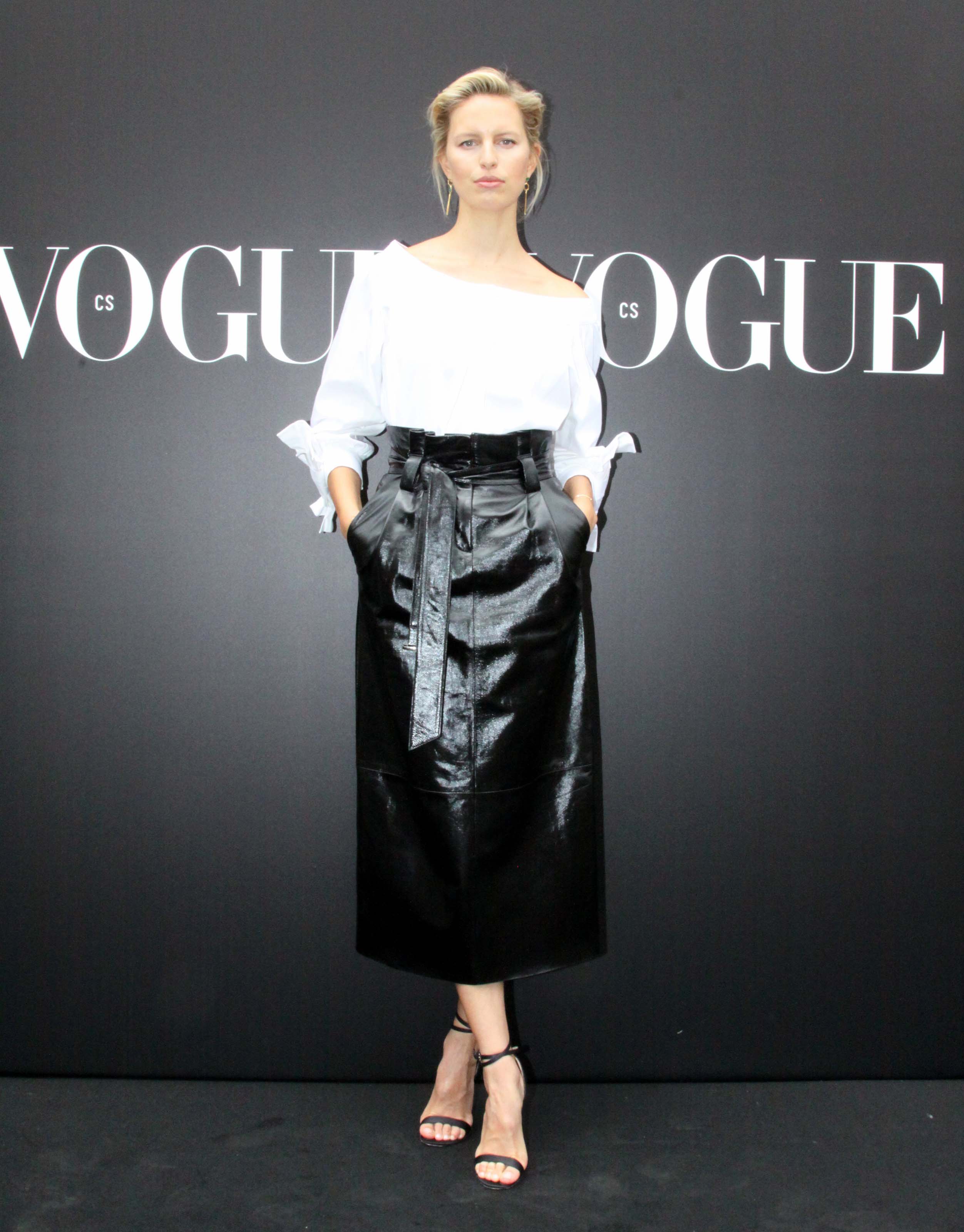 Karolina Kurkova attends VOGUE LIVE