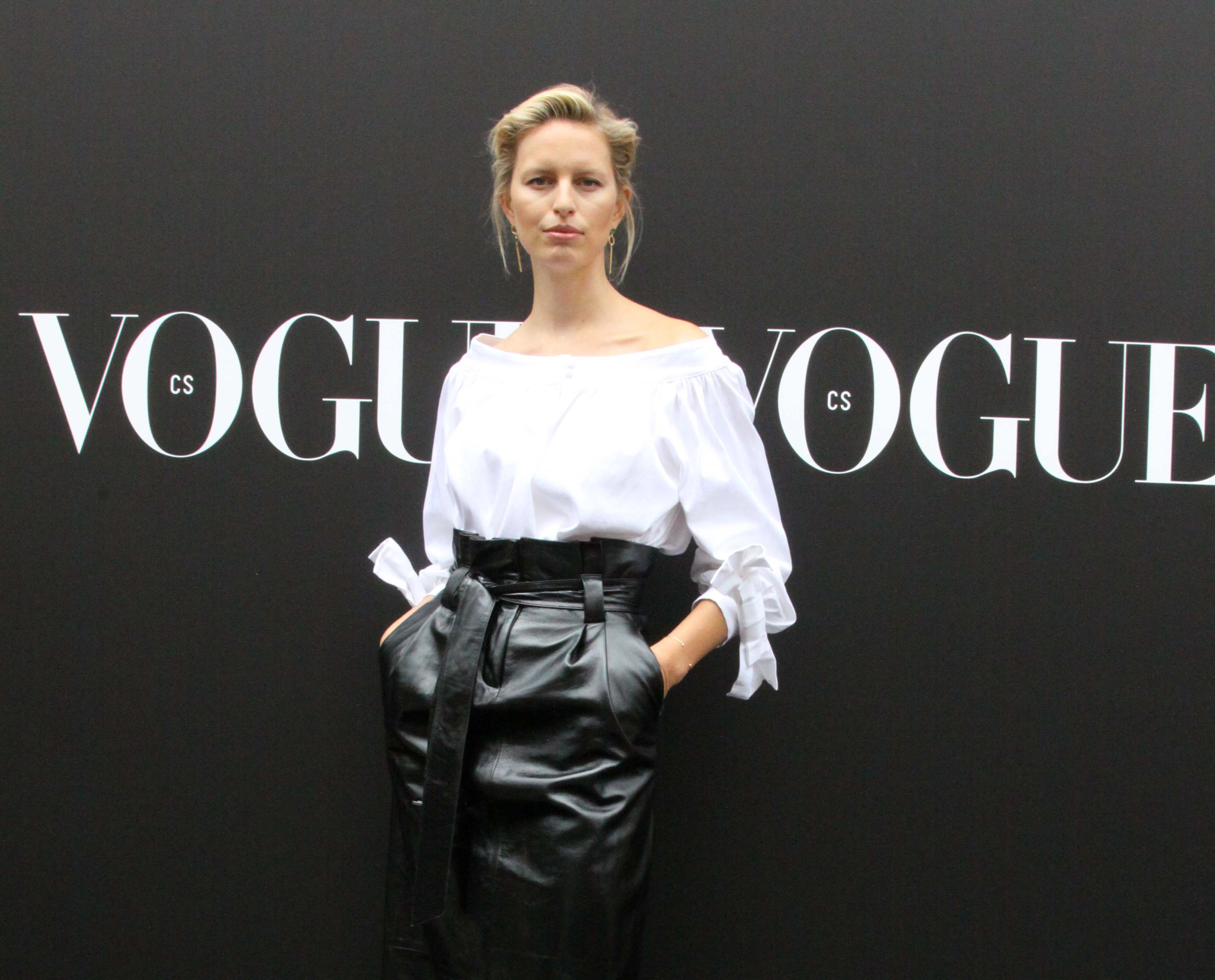 Karolina Kurkova attends VOGUE LIVE