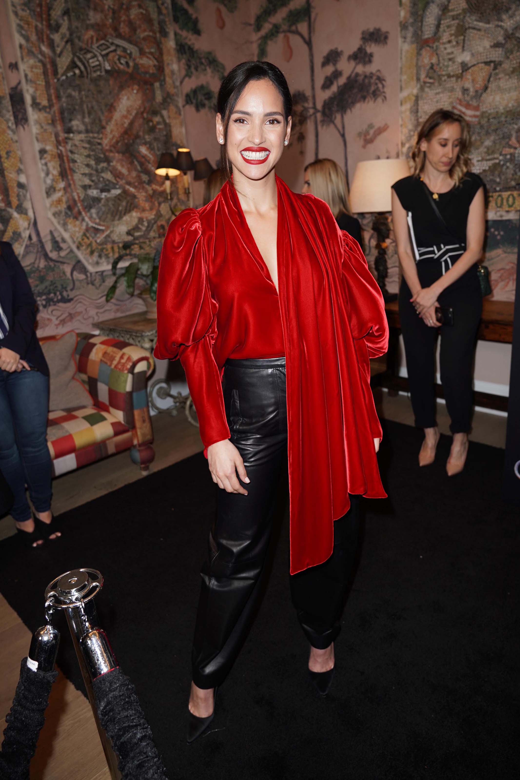 Adria Arjona attends Good Omens Amazon Prime Original screening