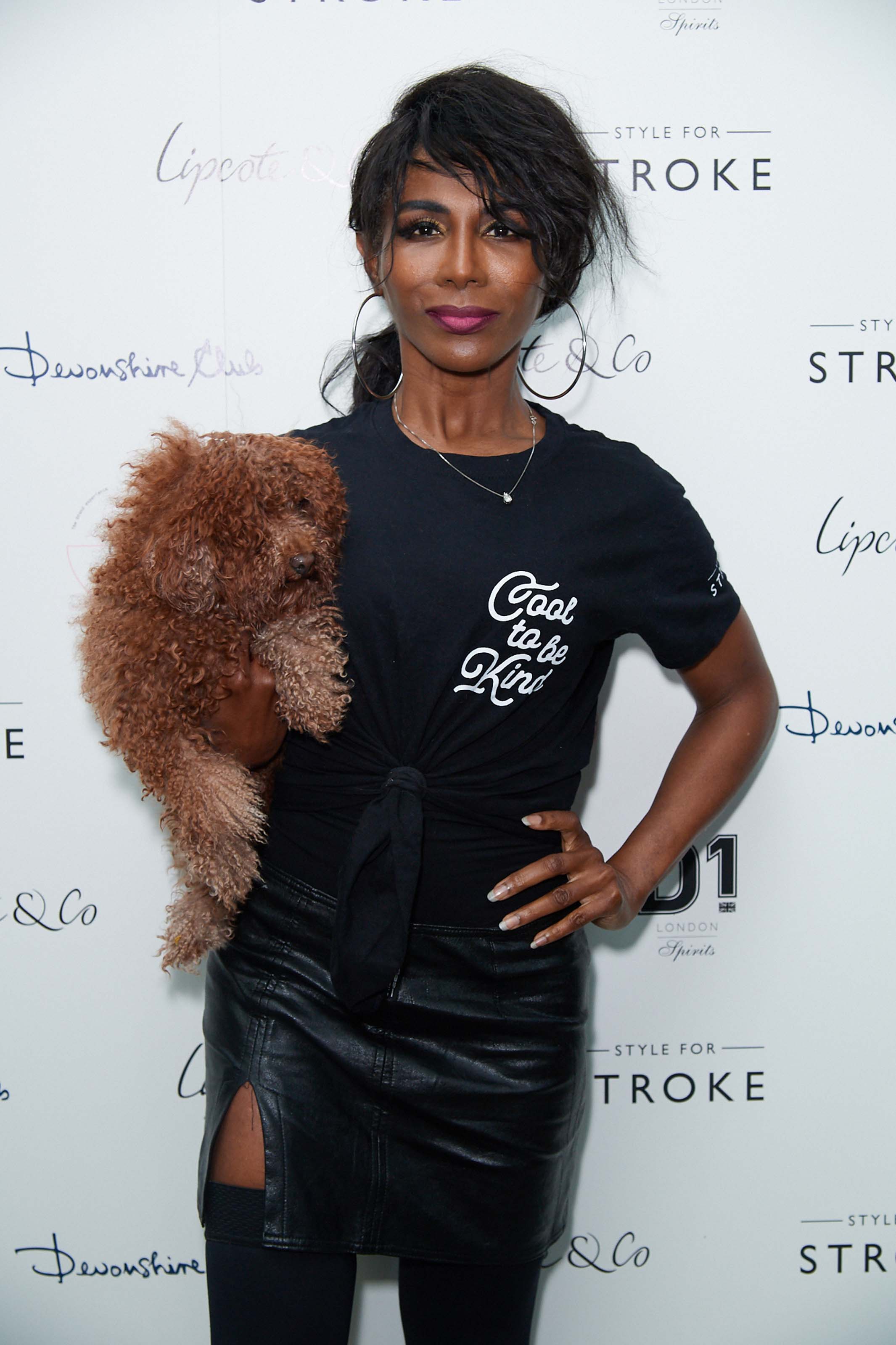 Sinitta attends Style for Stroke Launch Party