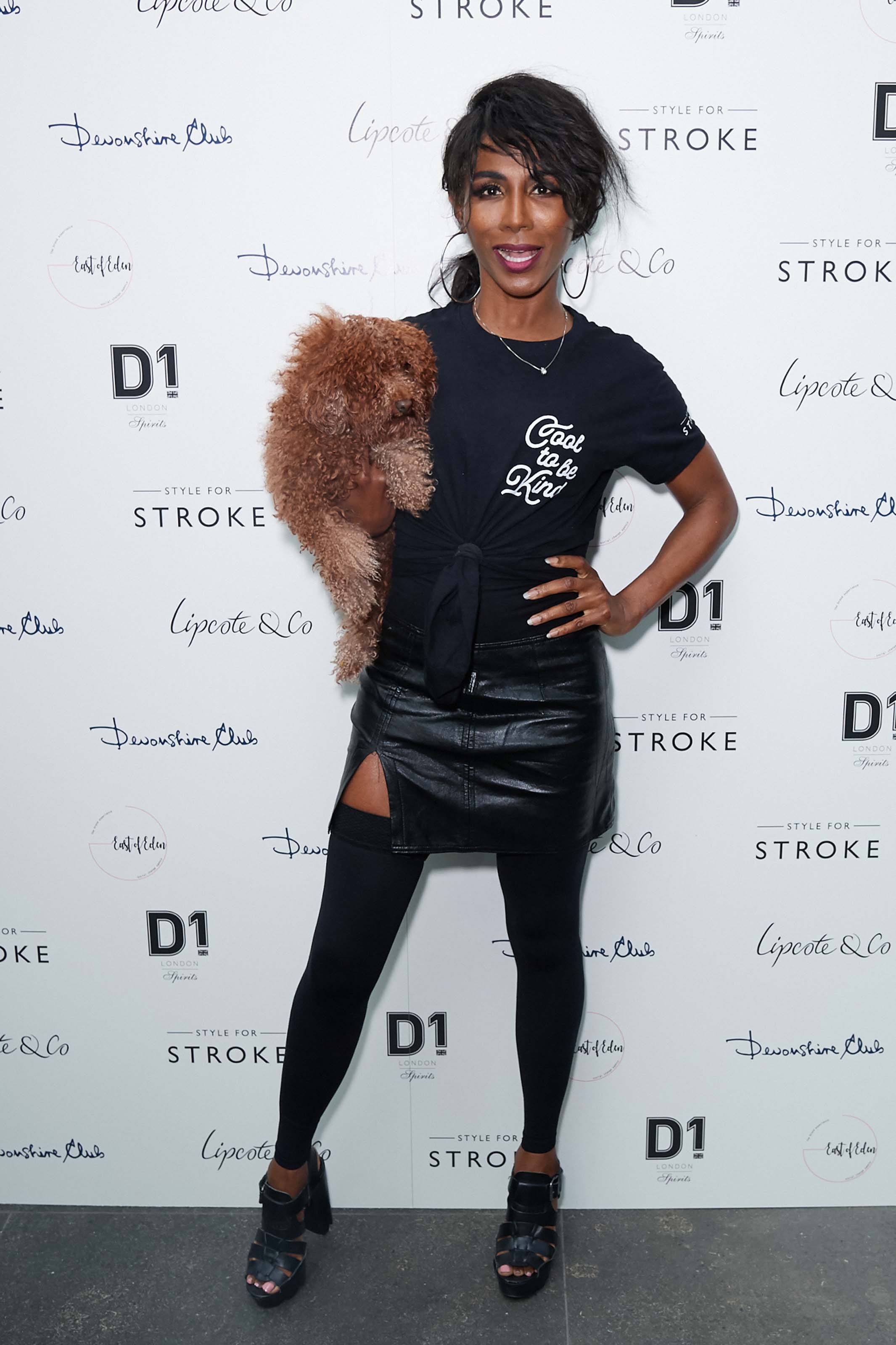 Sinitta attends Style for Stroke Launch Party