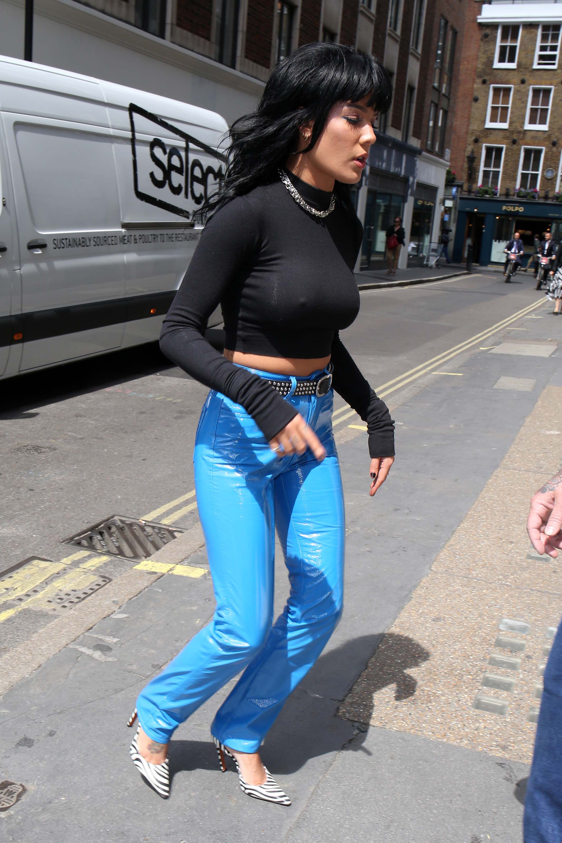 Halsey out and about in London