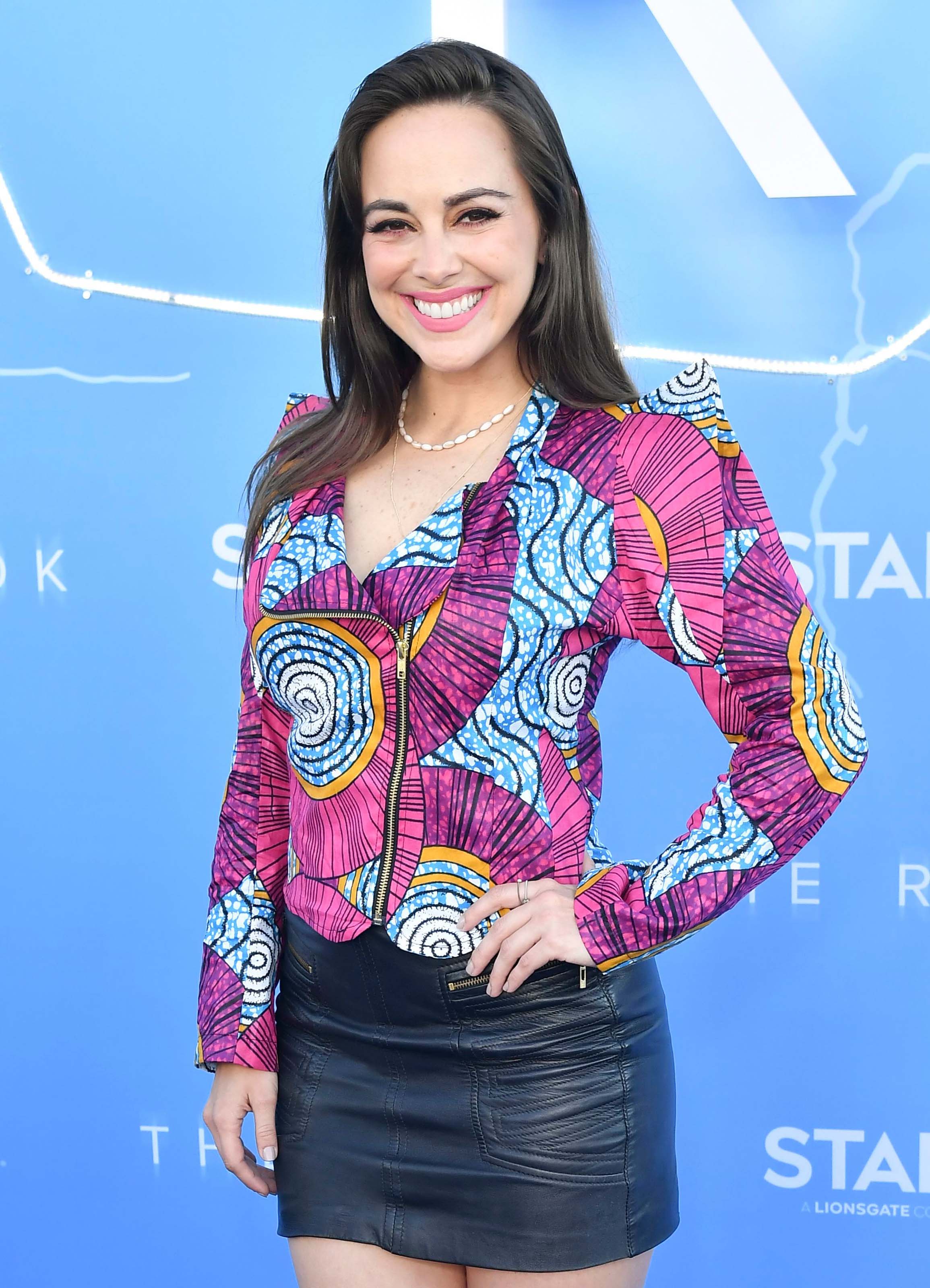 Maria Elisa Camargo attends The Rook TV Show Premiere