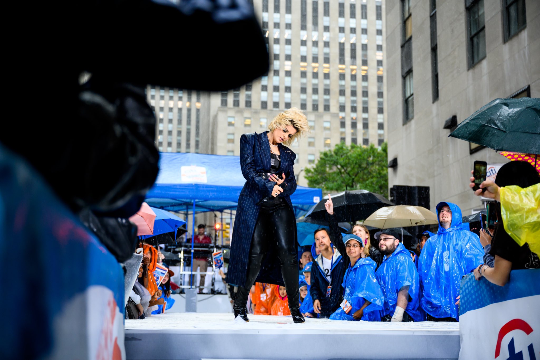Bebe Rexha attends Citi Concert Series on NBC’s Today Show