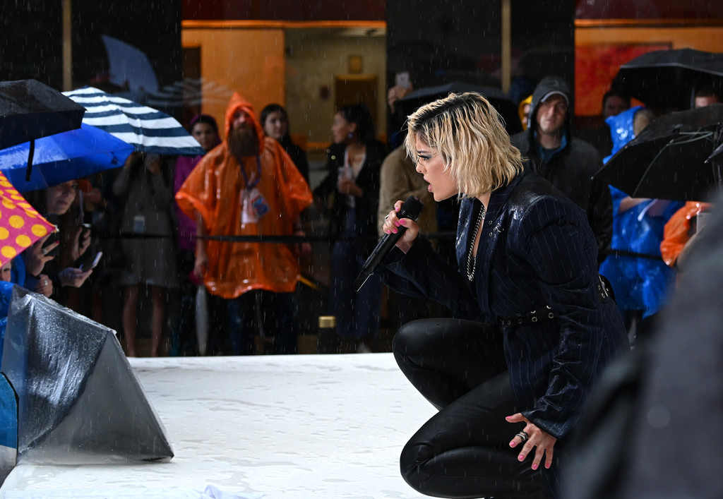 Bebe Rexha attends Citi Concert Series on NBC’s Today Show