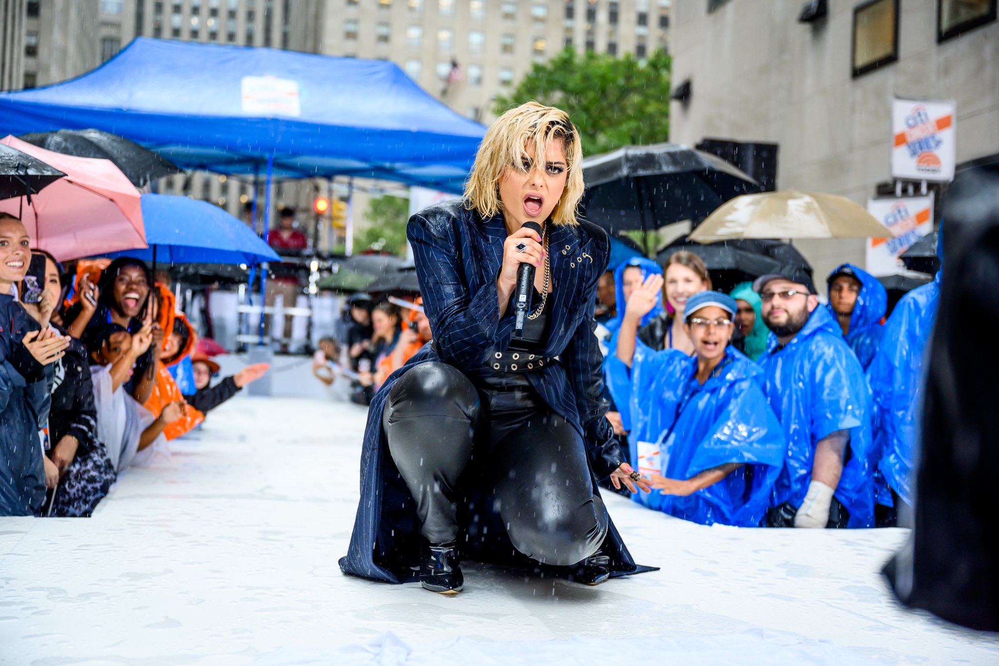 Bebe Rexha attends Citi Concert Series on NBC’s Today Show