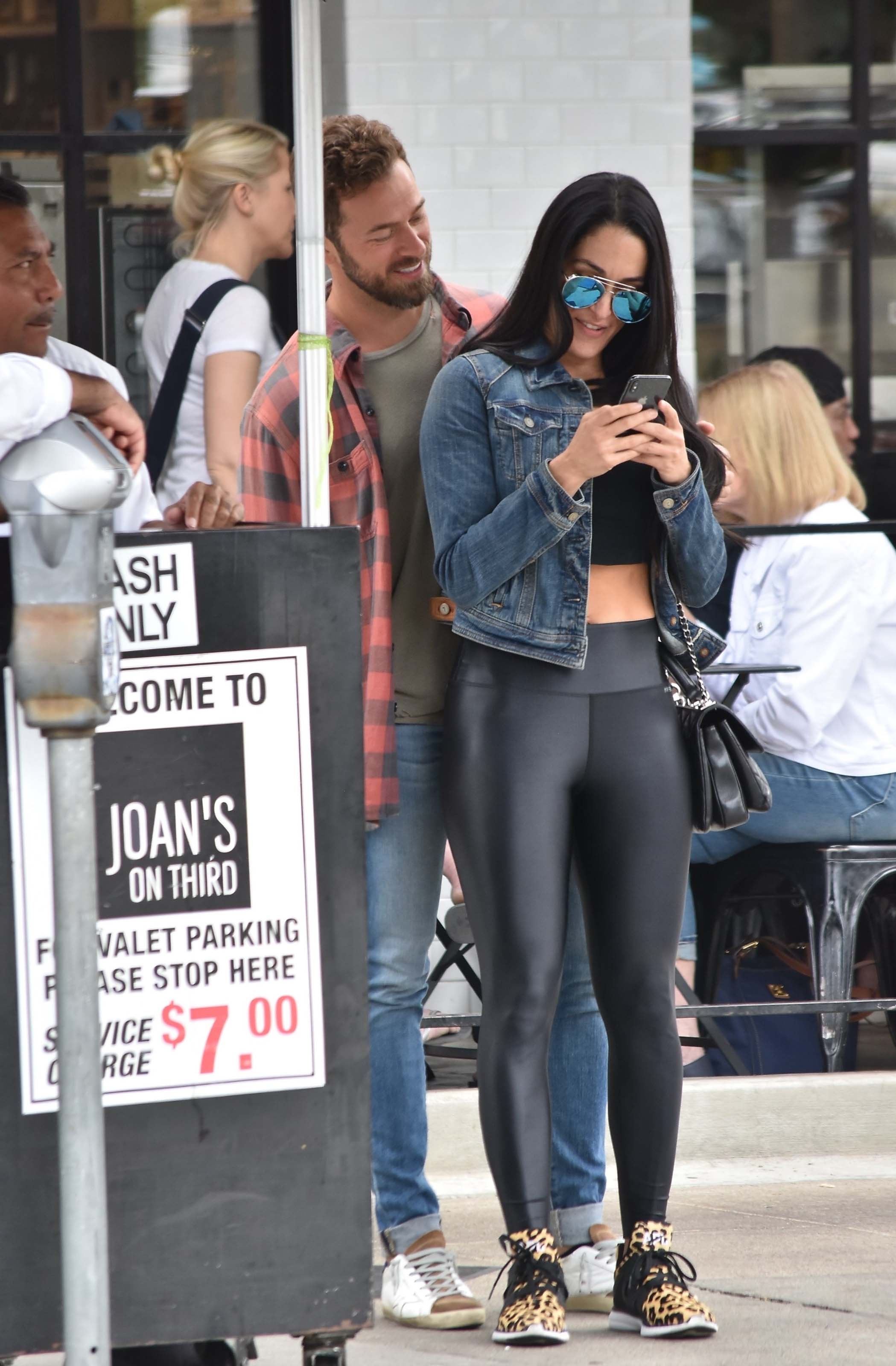 Nikki Bella seen at Joan’s On Third