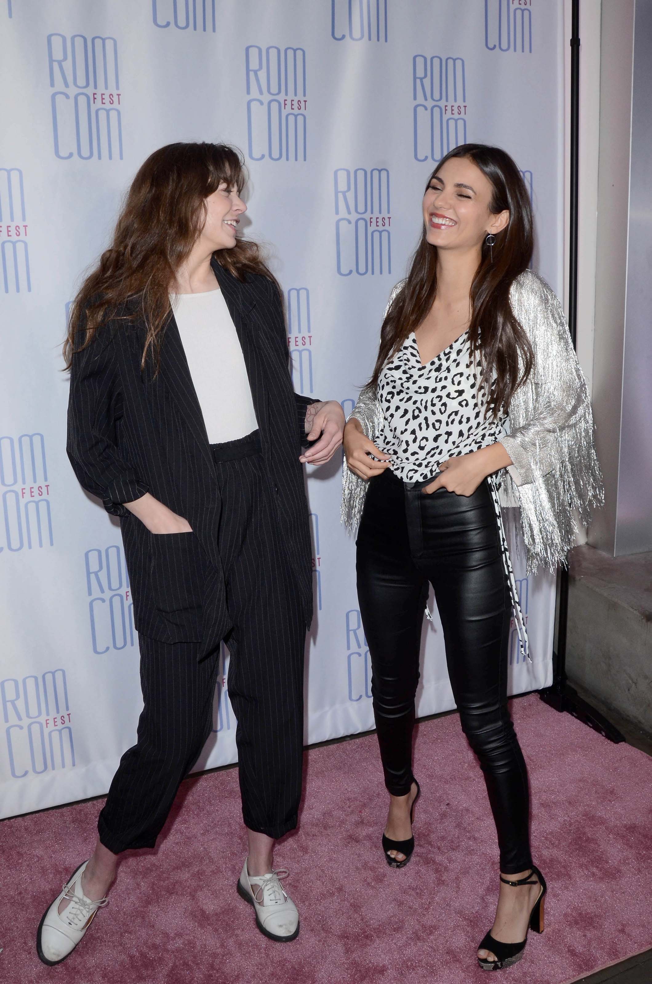 Victoria Justice attends 2019 Rom Con Fest Los Angeles screening of Summer Night