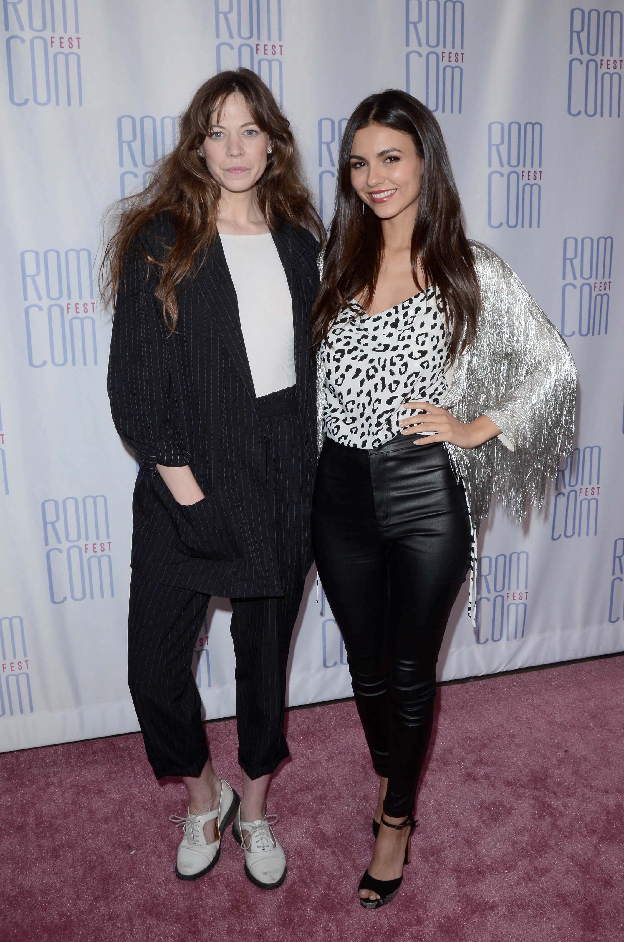 Victoria Justice attends 2019 Rom Con Fest Los Angeles screening of Summer Night