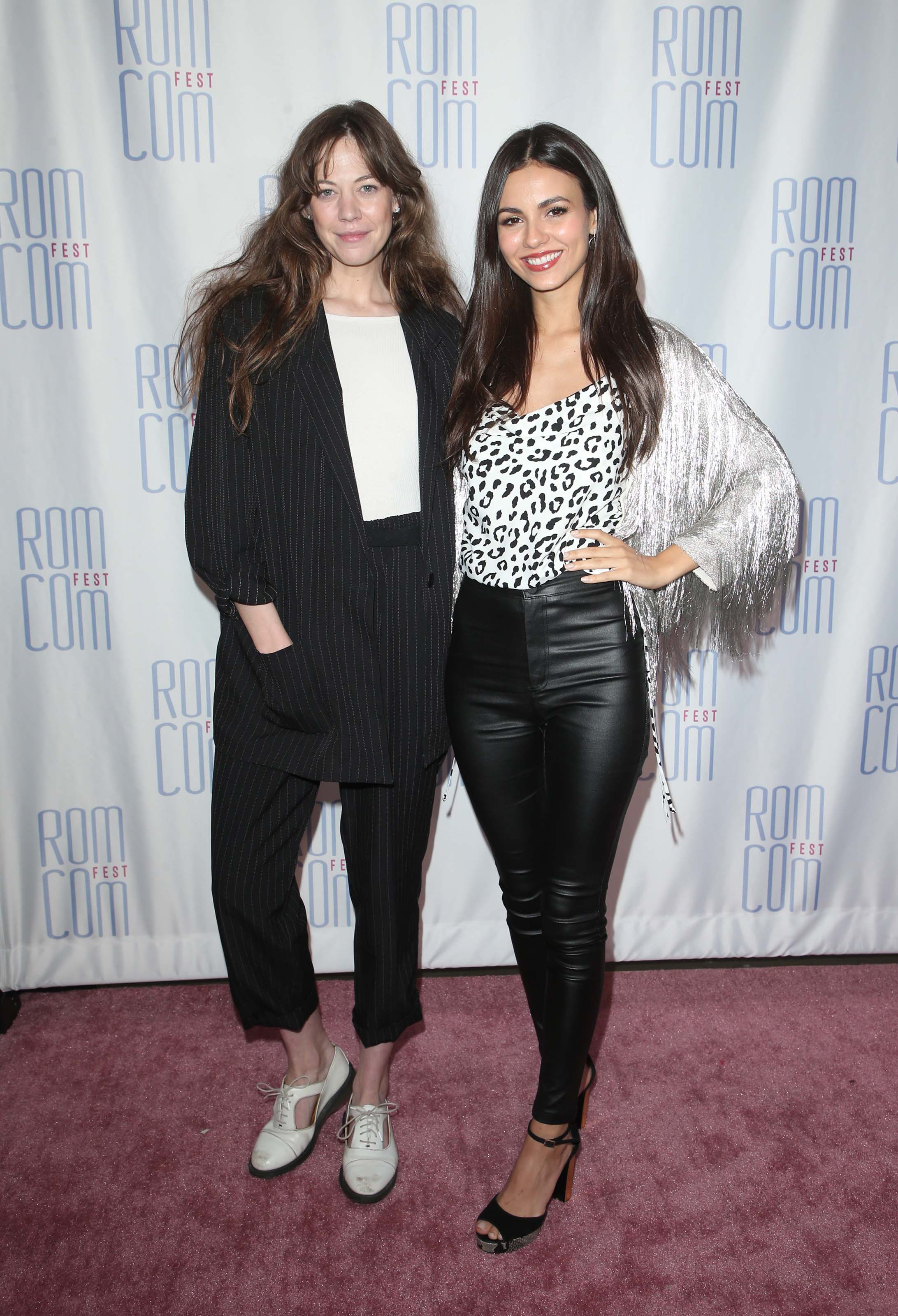 Victoria Justice attends 2019 Rom Con Fest Los Angeles screening of Summer Night