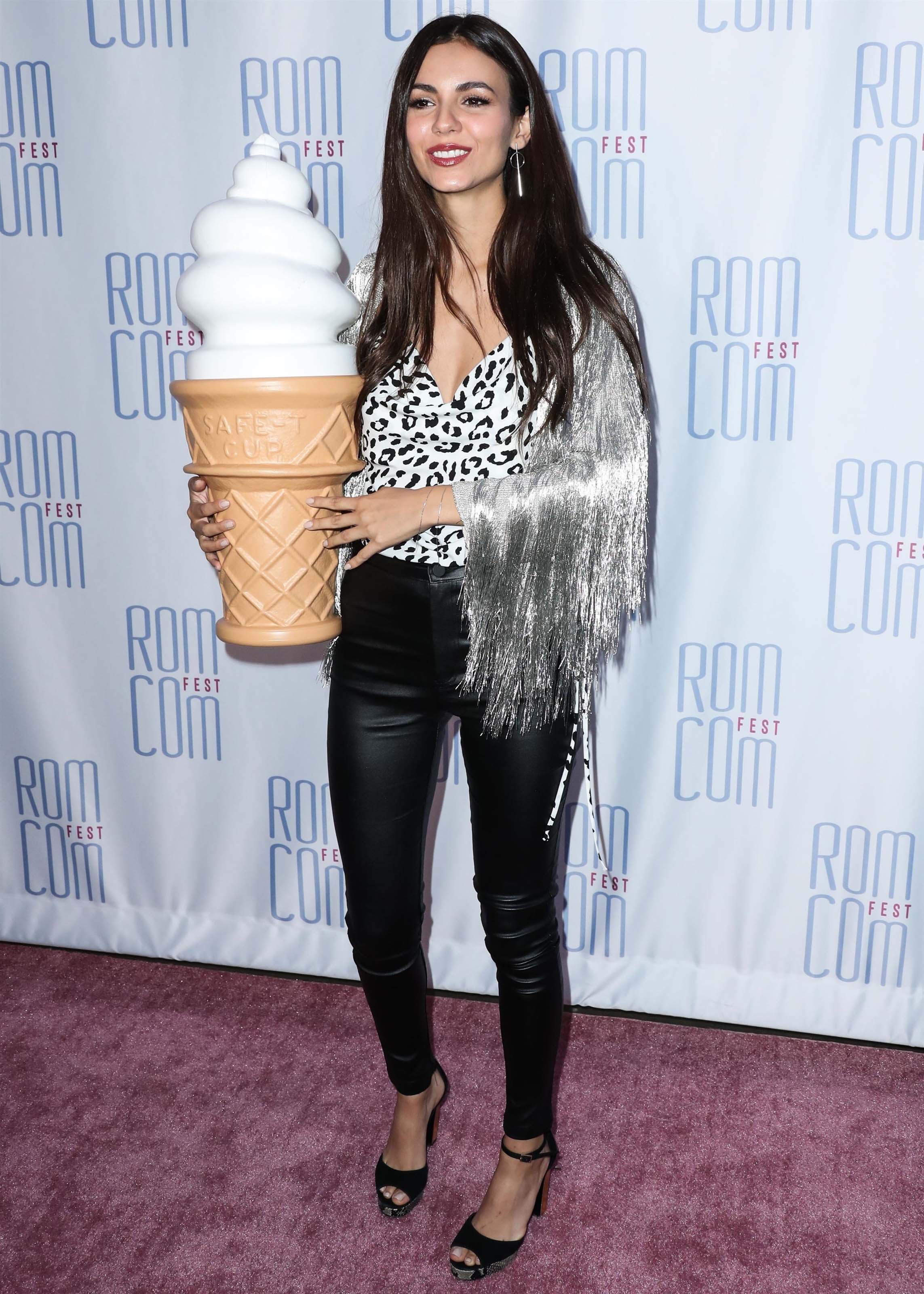 Victoria Justice attends 2019 Rom Con Fest Los Angeles screening of Summer Night