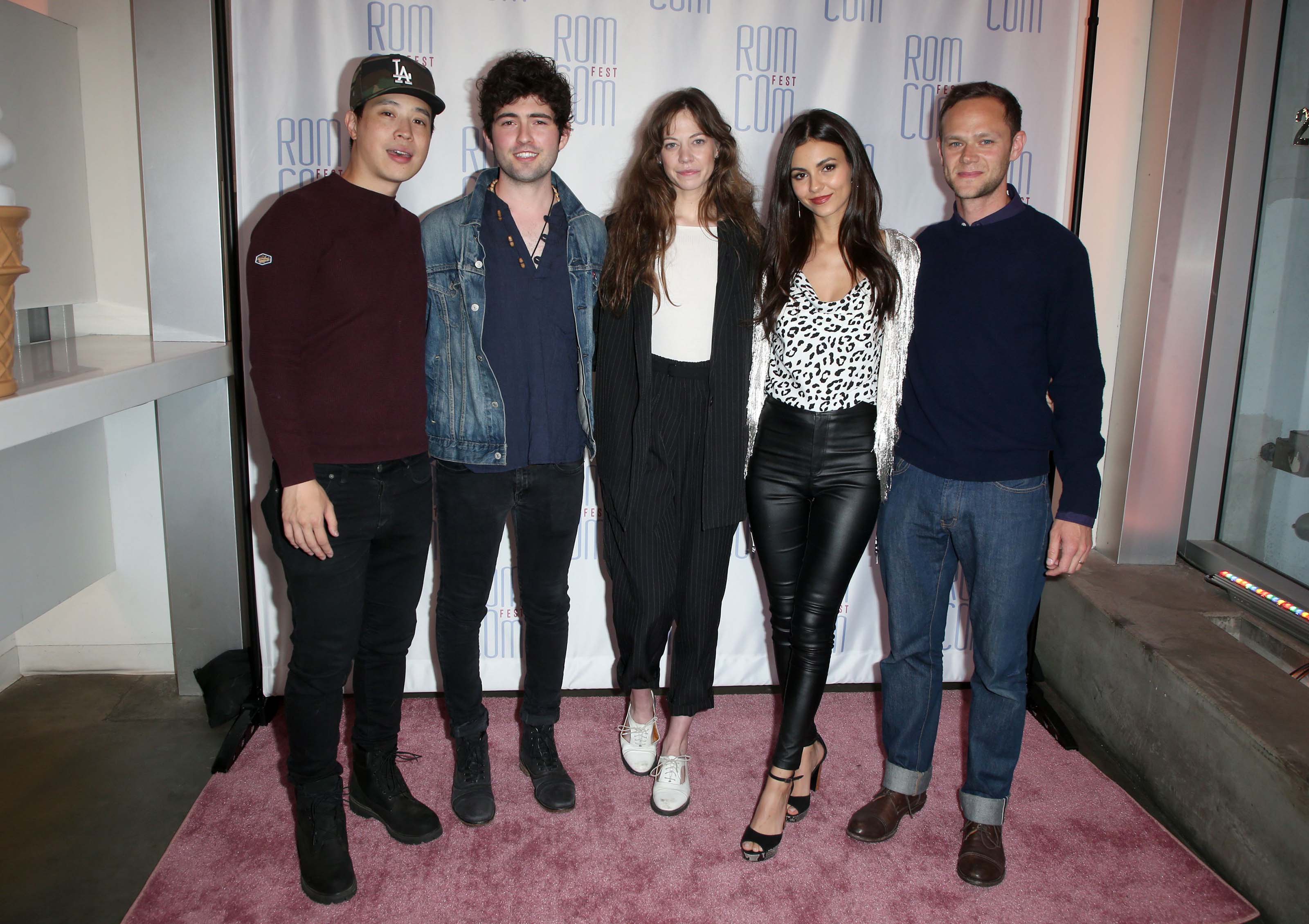 Victoria Justice attends 2019 Rom Con Fest Los Angeles screening of Summer Night