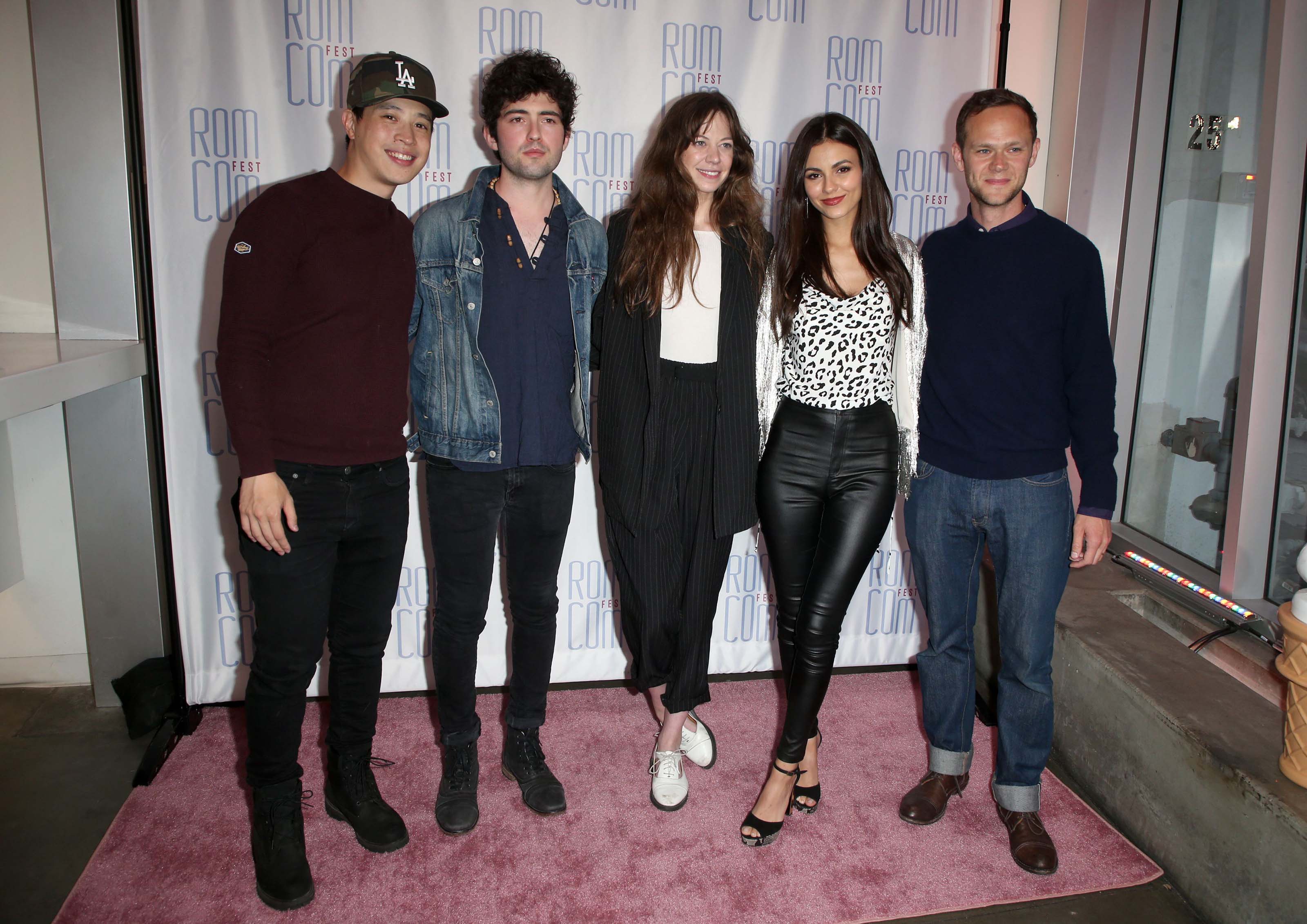 Victoria Justice attends 2019 Rom Con Fest Los Angeles screening of Summer Night