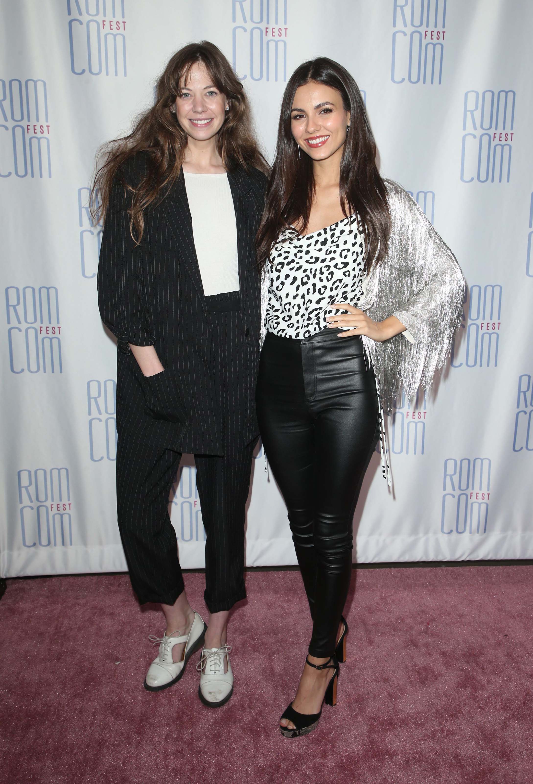 Victoria Justice attends 2019 Rom Con Fest Los Angeles screening of Summer Night