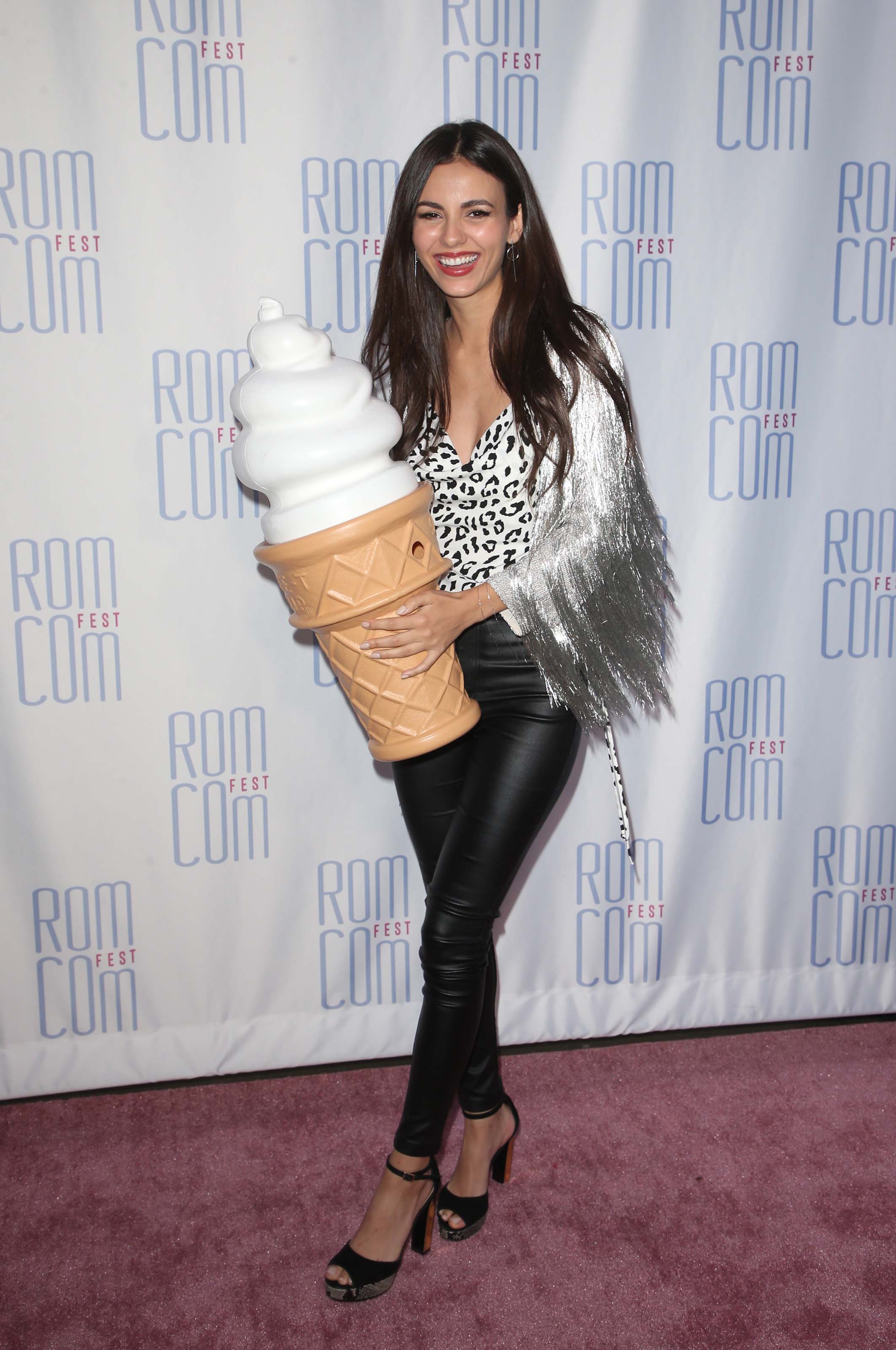 Victoria Justice attends 2019 Rom Con Fest Los Angeles screening of Summer Night