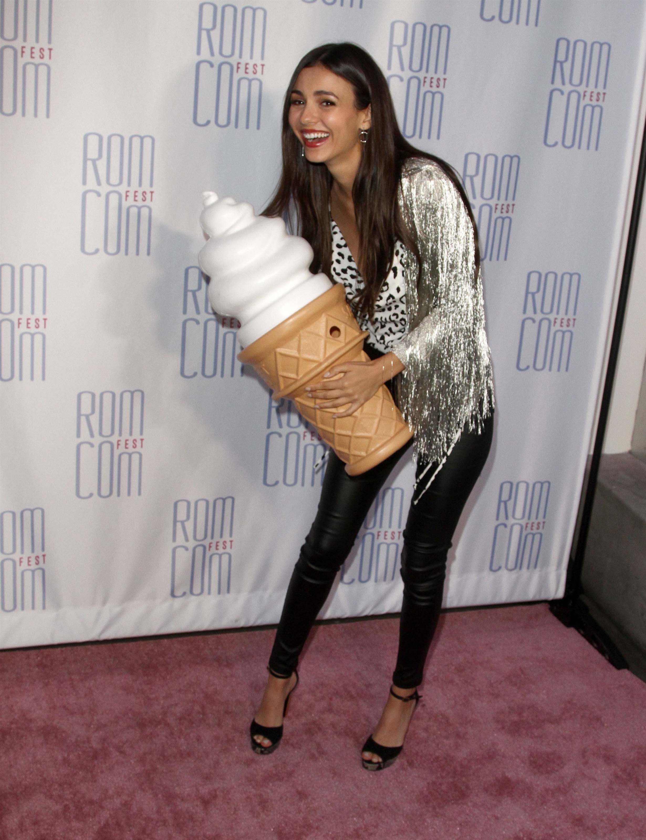 Victoria Justice attends 2019 Rom Con Fest Los Angeles screening of Summer Night