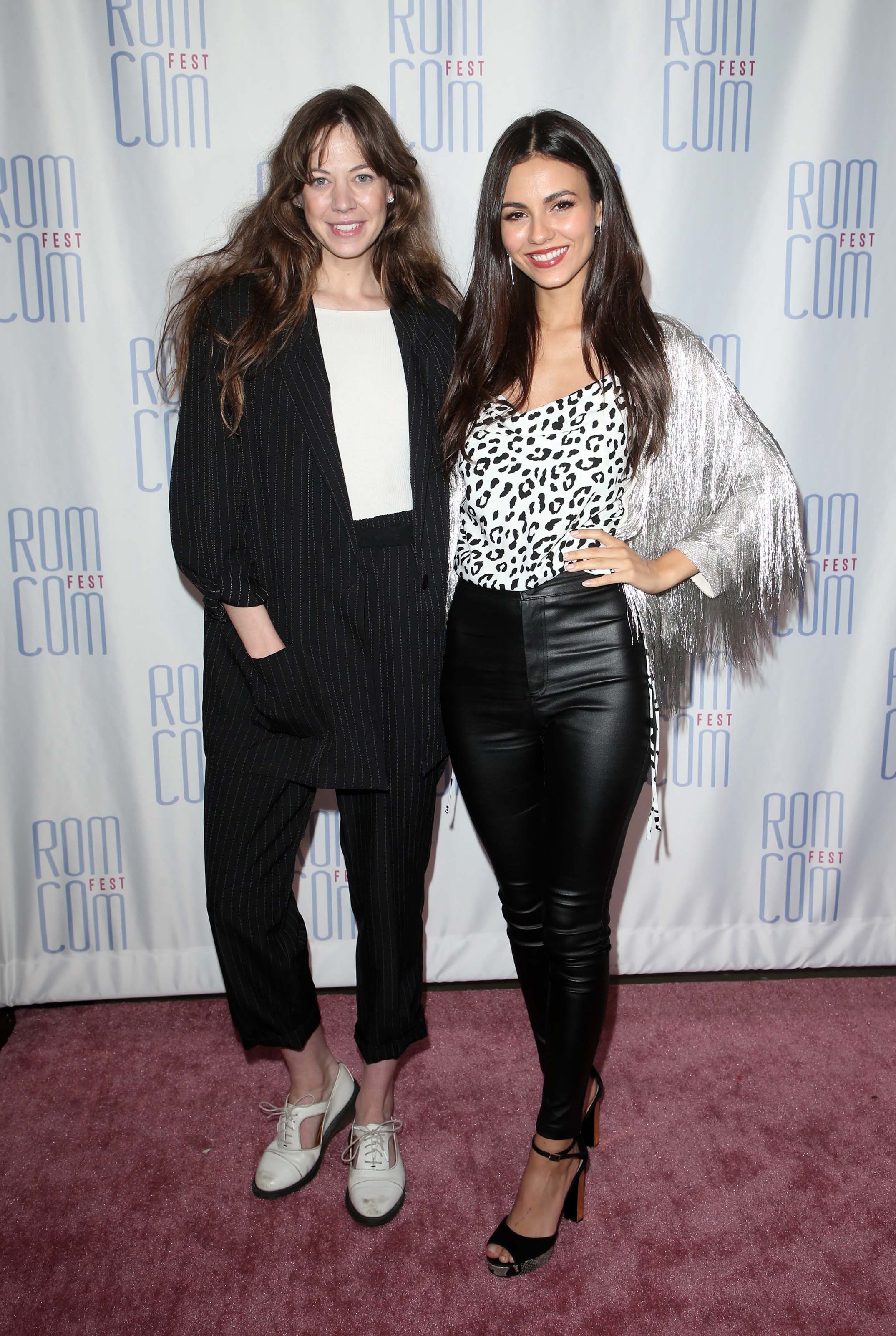 Victoria Justice attends 2019 Rom Con Fest Los Angeles screening of Summer Night