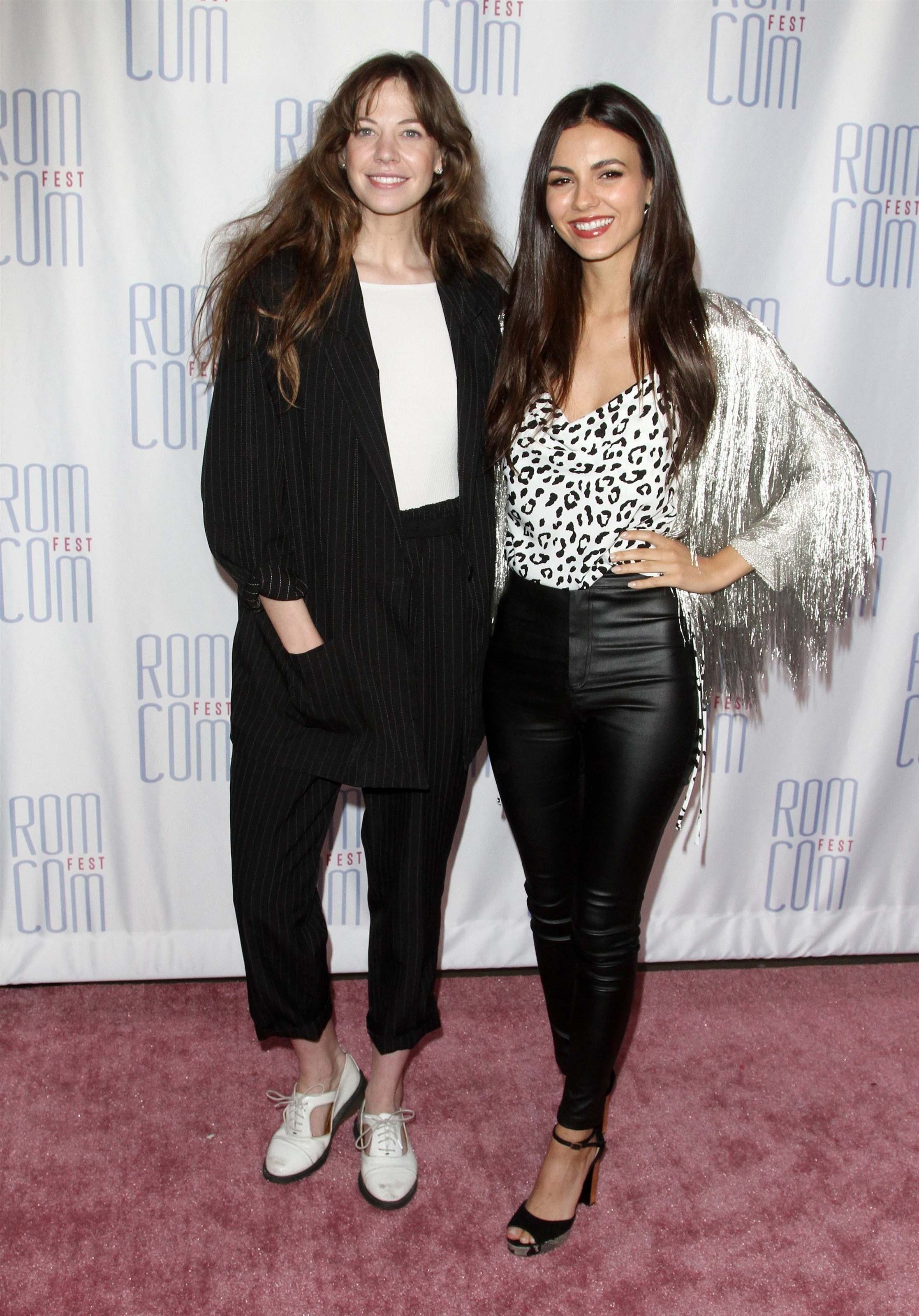 Victoria Justice attends 2019 Rom Con Fest Los Angeles screening of Summer Night