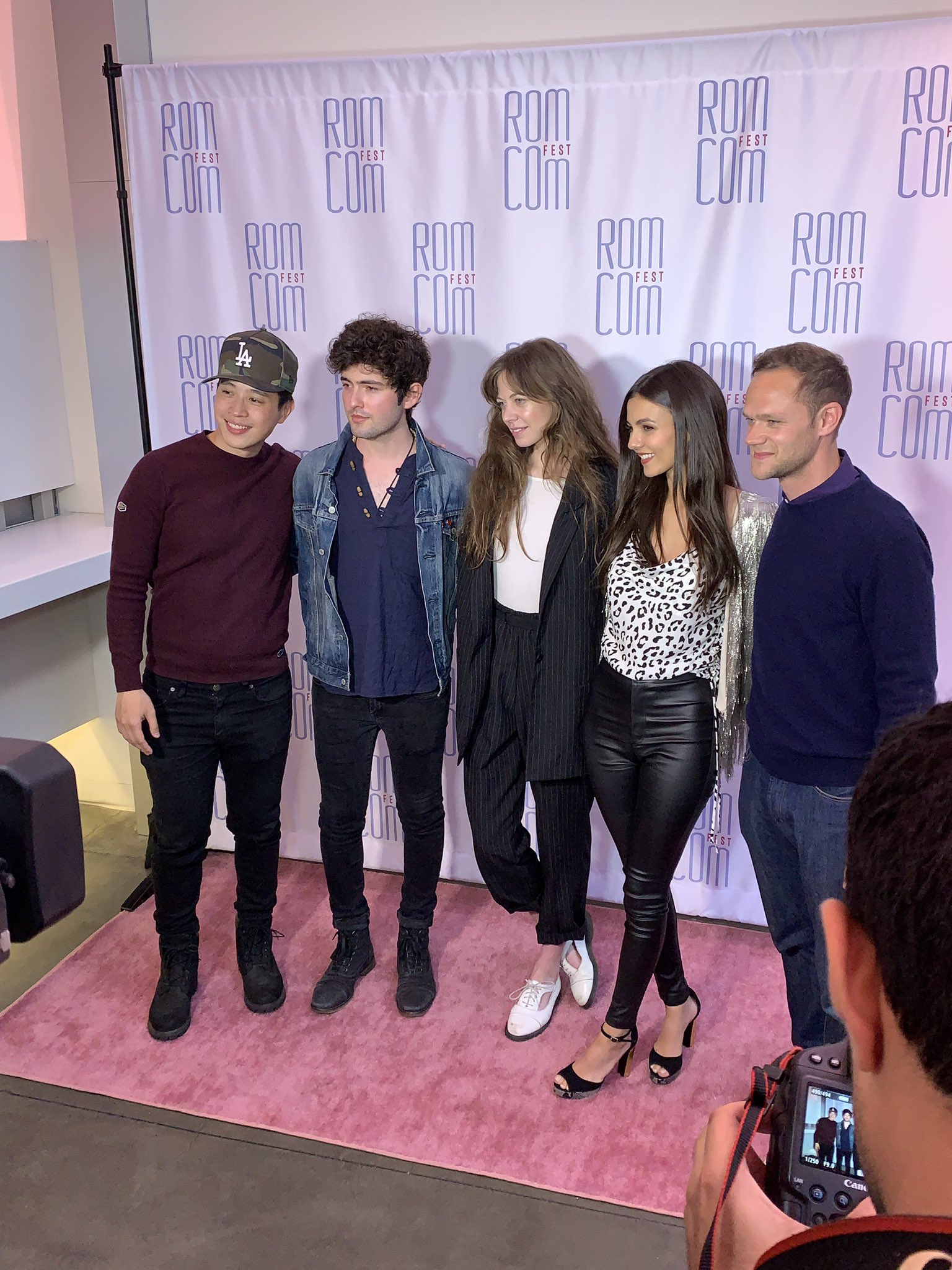 Victoria Justice attends 2019 Rom Con Fest Los Angeles screening of Summer Night