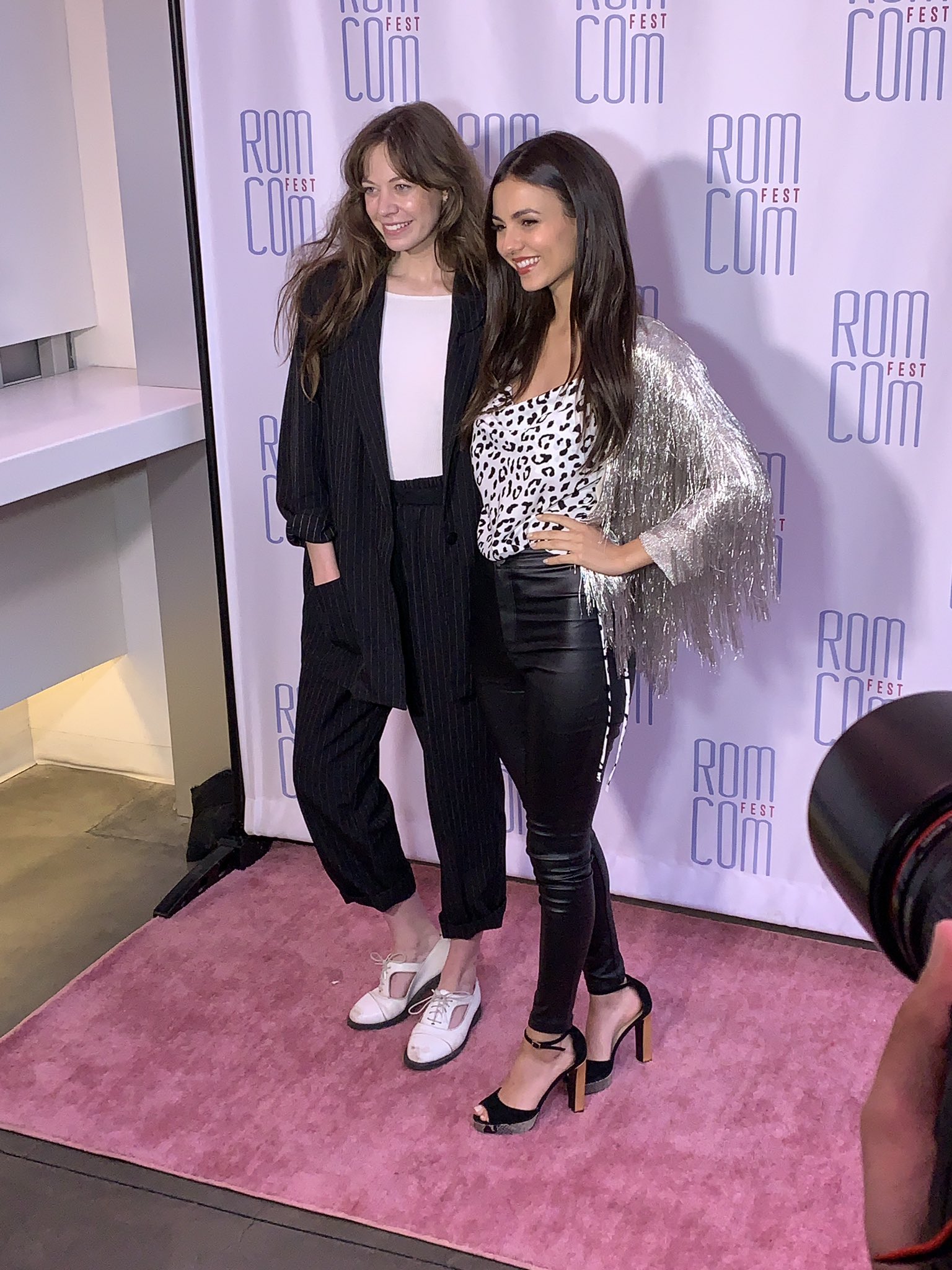 Victoria Justice attends 2019 Rom Con Fest Los Angeles screening of Summer Night