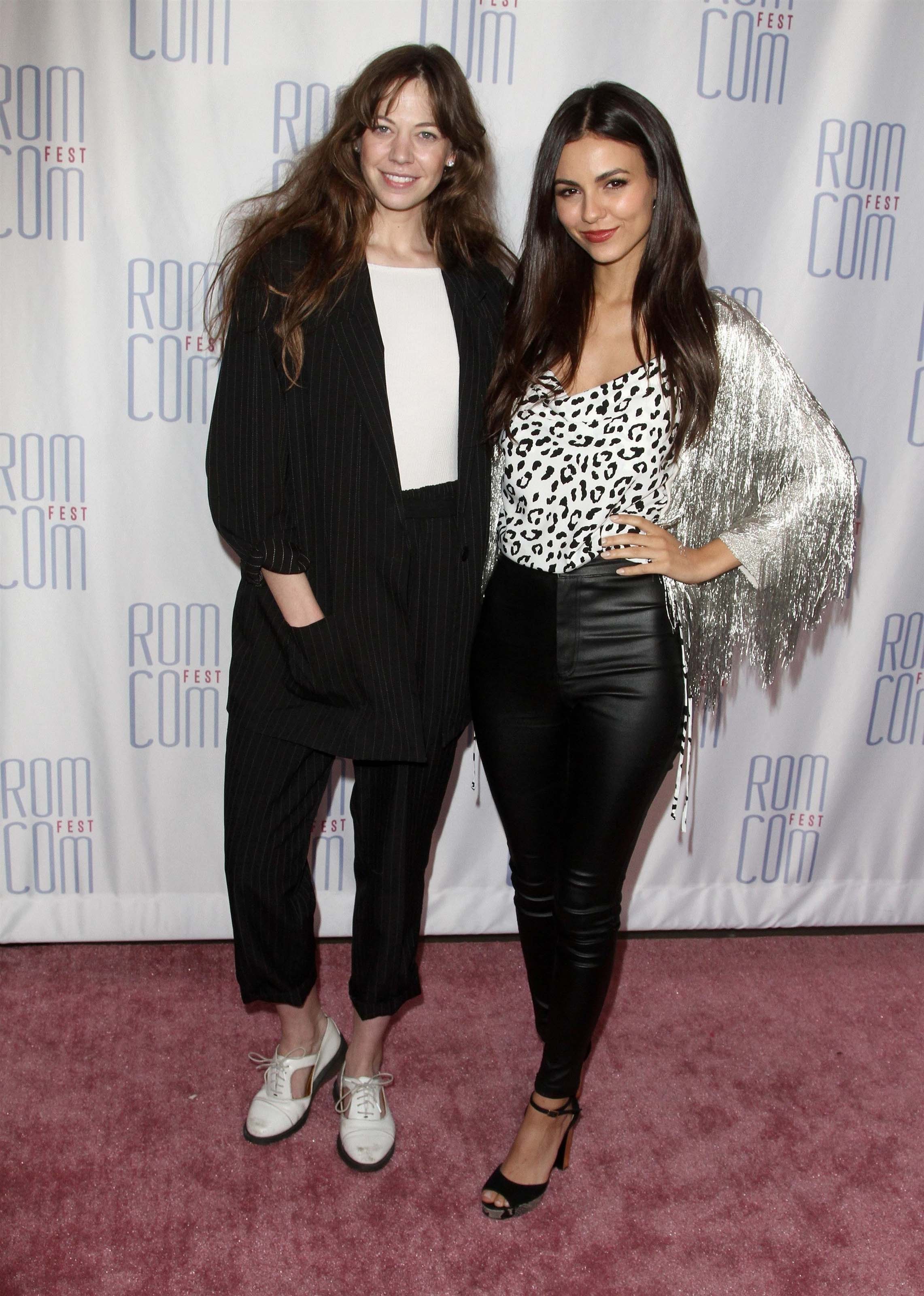 Victoria Justice attends 2019 Rom Con Fest Los Angeles screening of Summer Night