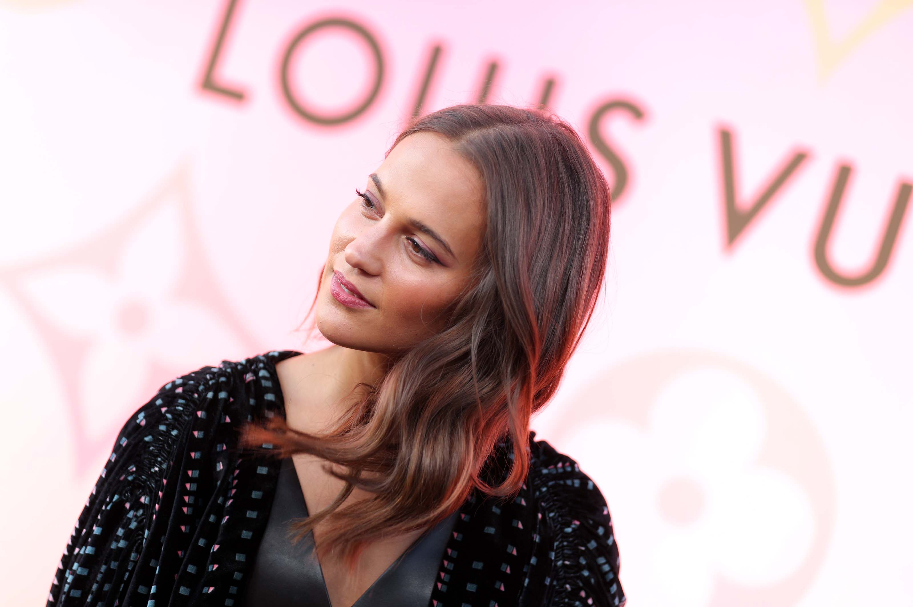 Alicia Vikander attends Louis Vuitton X Cocktail Party