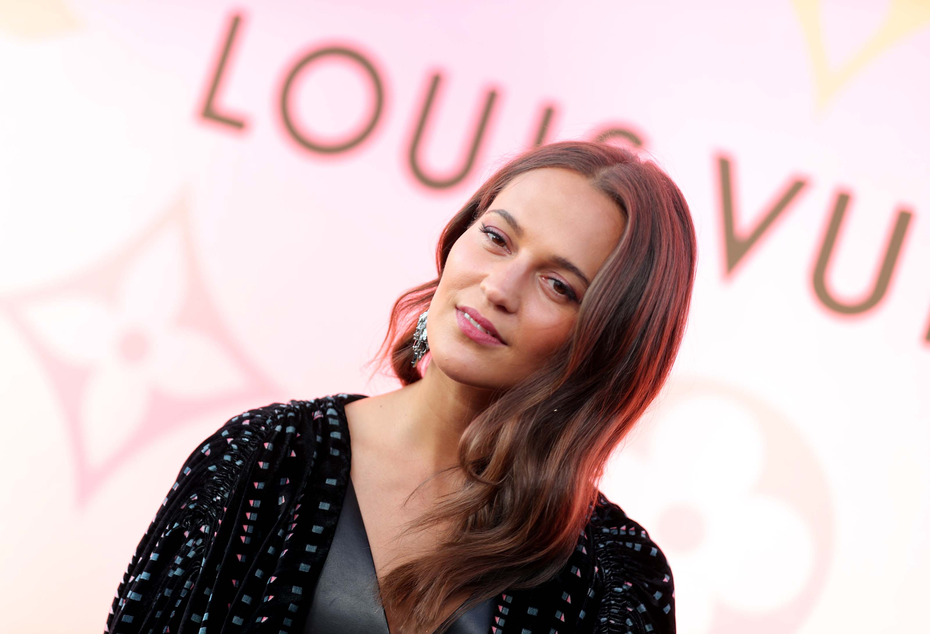 Alicia Vikander attends Louis Vuitton X Cocktail Party