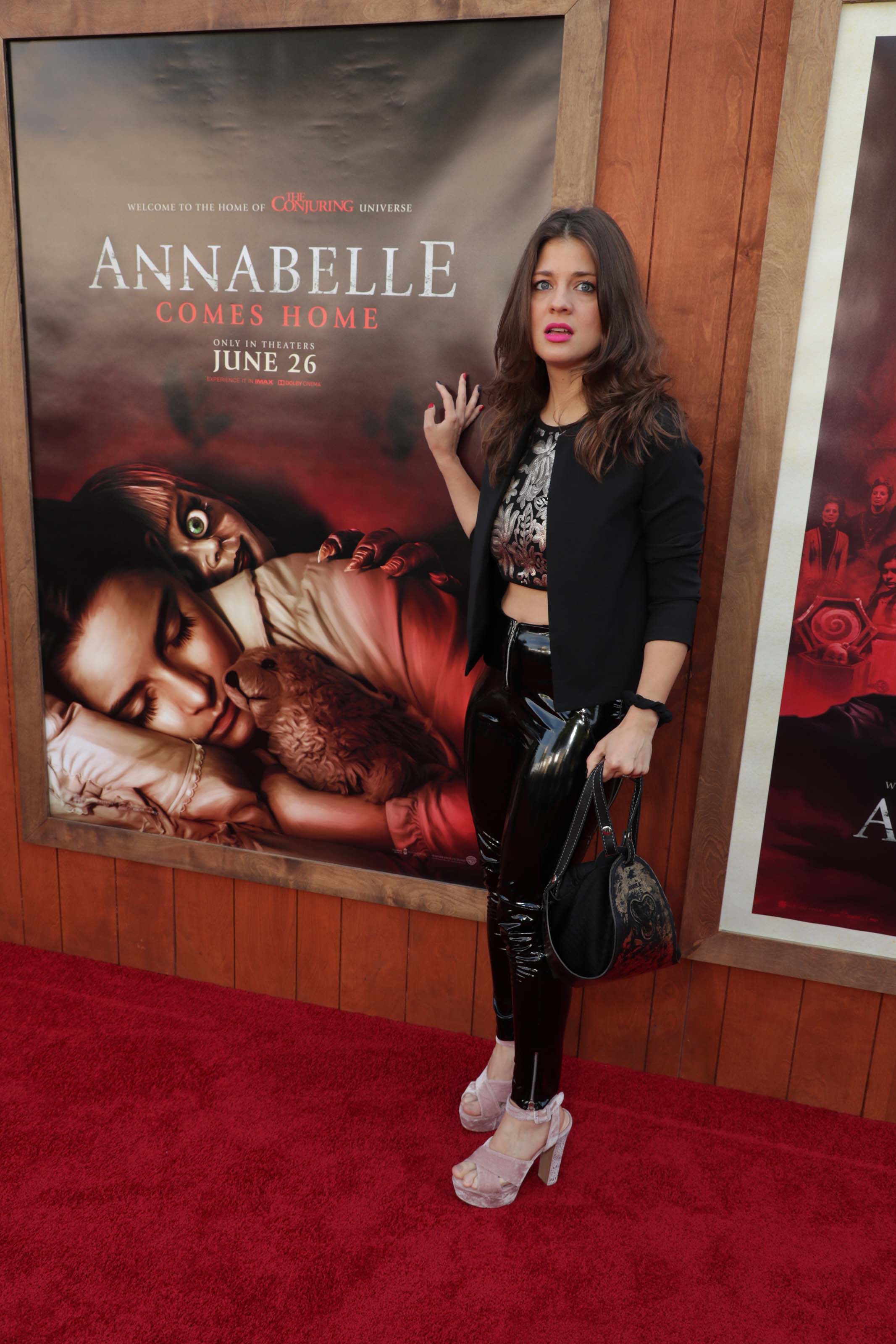 Daniela Aita attends Annabelle Comes Home film premiere