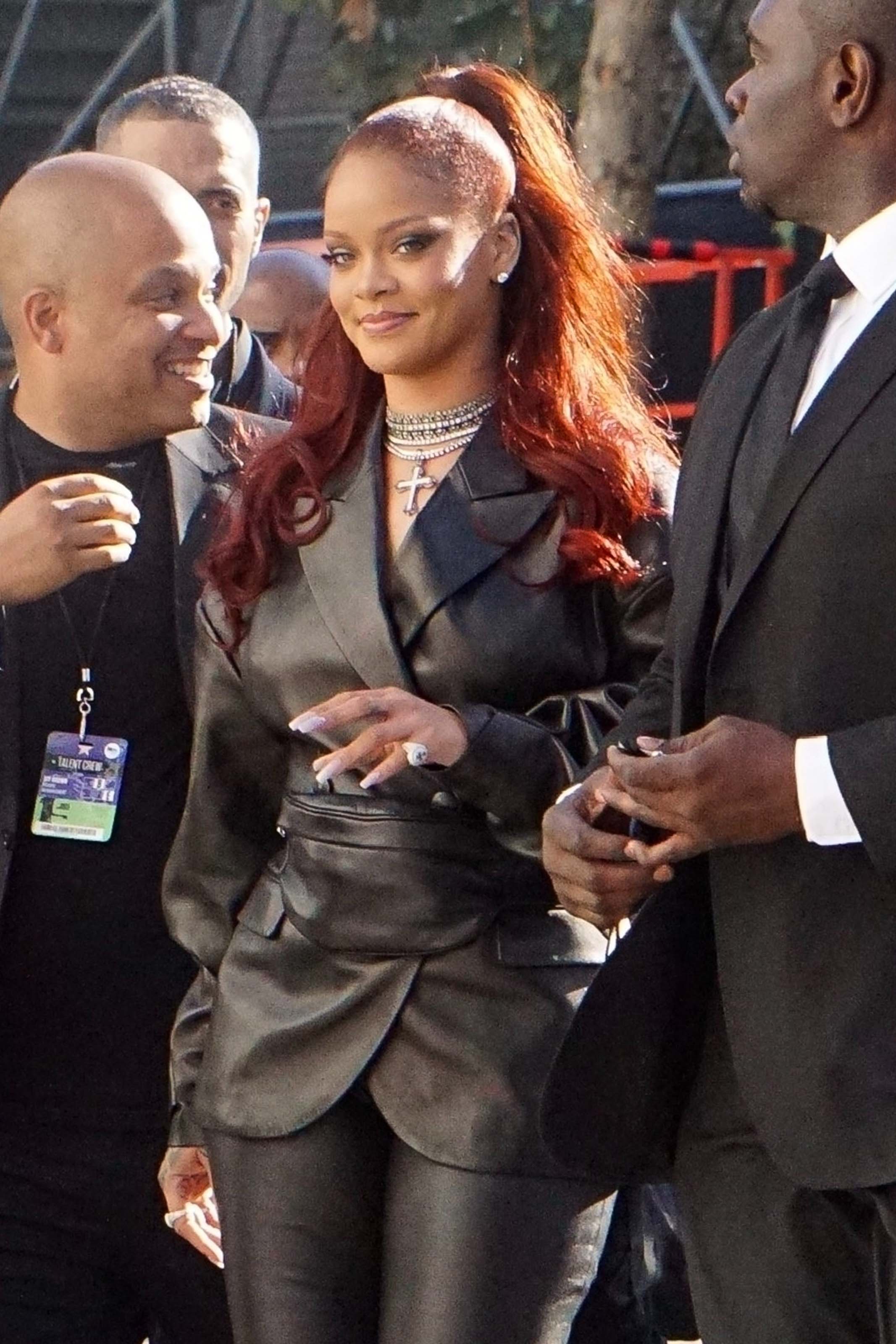Rihanna attends the 2019 BET Awards