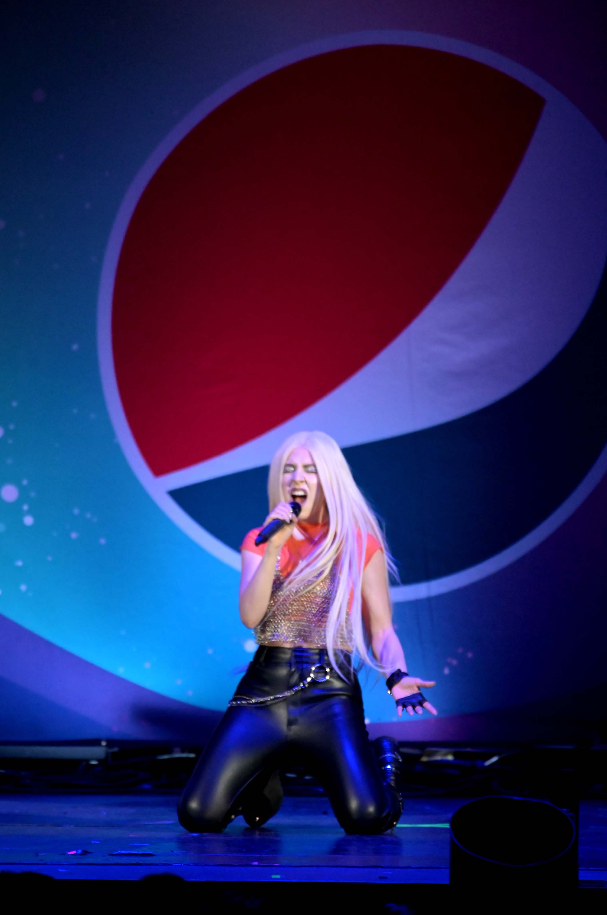 Ava Max attends B96 Pepsi Summer Bash 2019