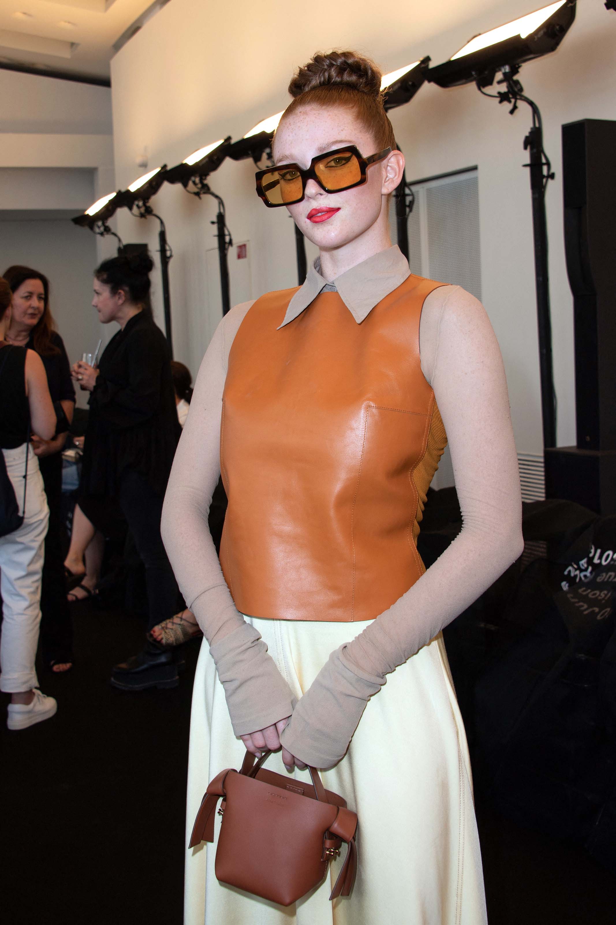 Larsen Thompson attends Acne Show